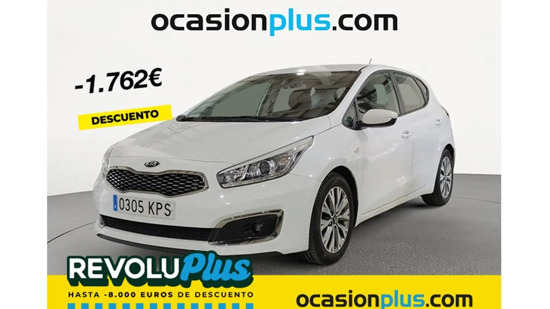 Kia Ceed / cee'd 1.4CRDI WGT Concept Plus 90 Blanc - 1