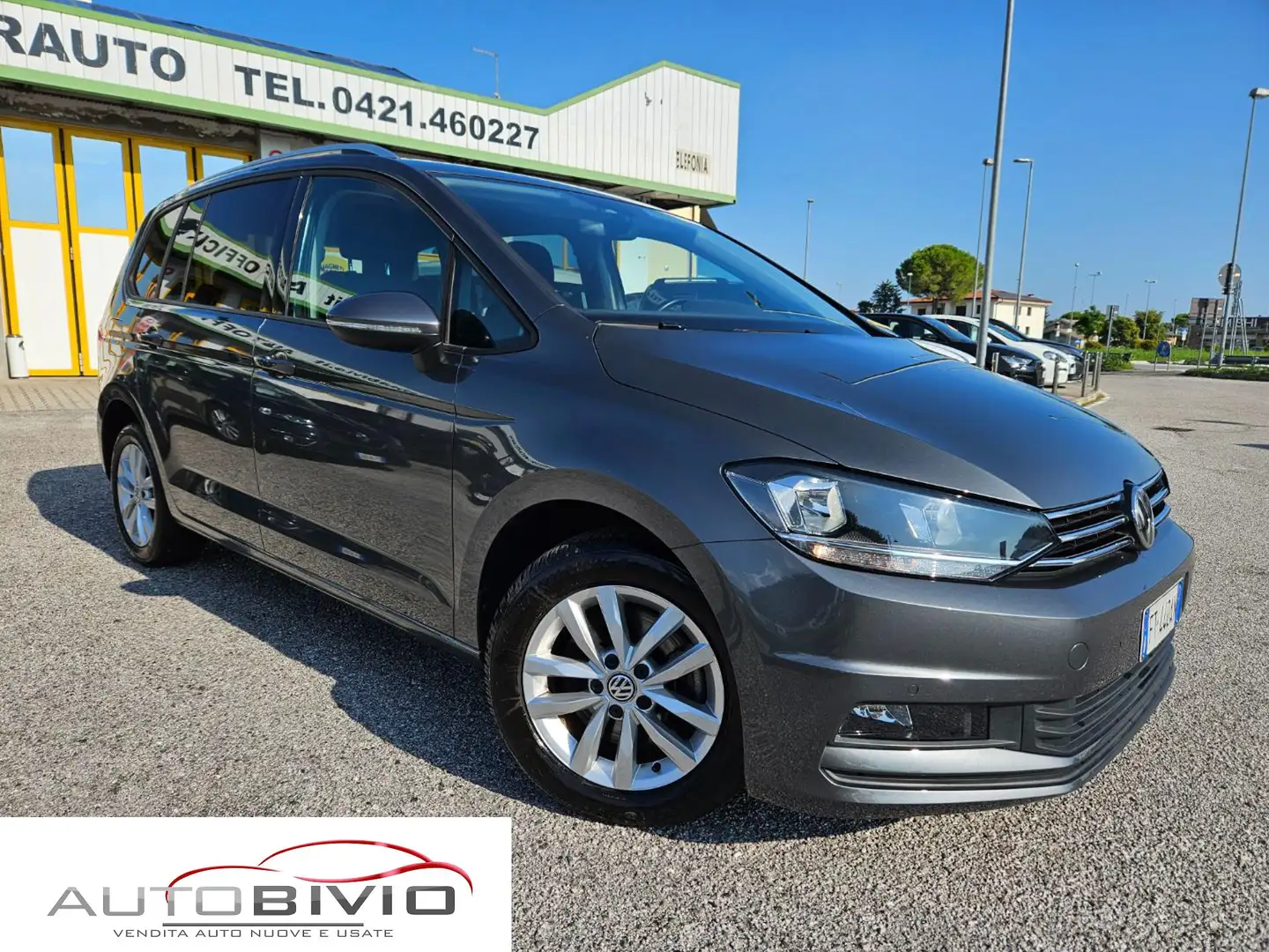 Volkswagen Touran 1.6 TDI 115 CV SCR DSG Comfortline BlueMotion Tech Grigio - 1