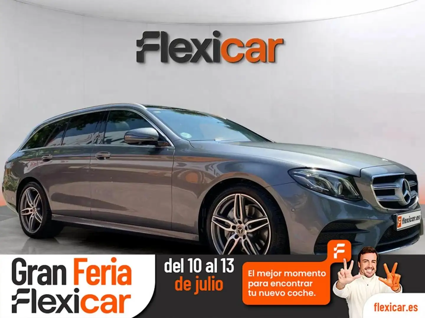 Mercedes-Benz E 220 d 4MATIC Estate Gris - 1