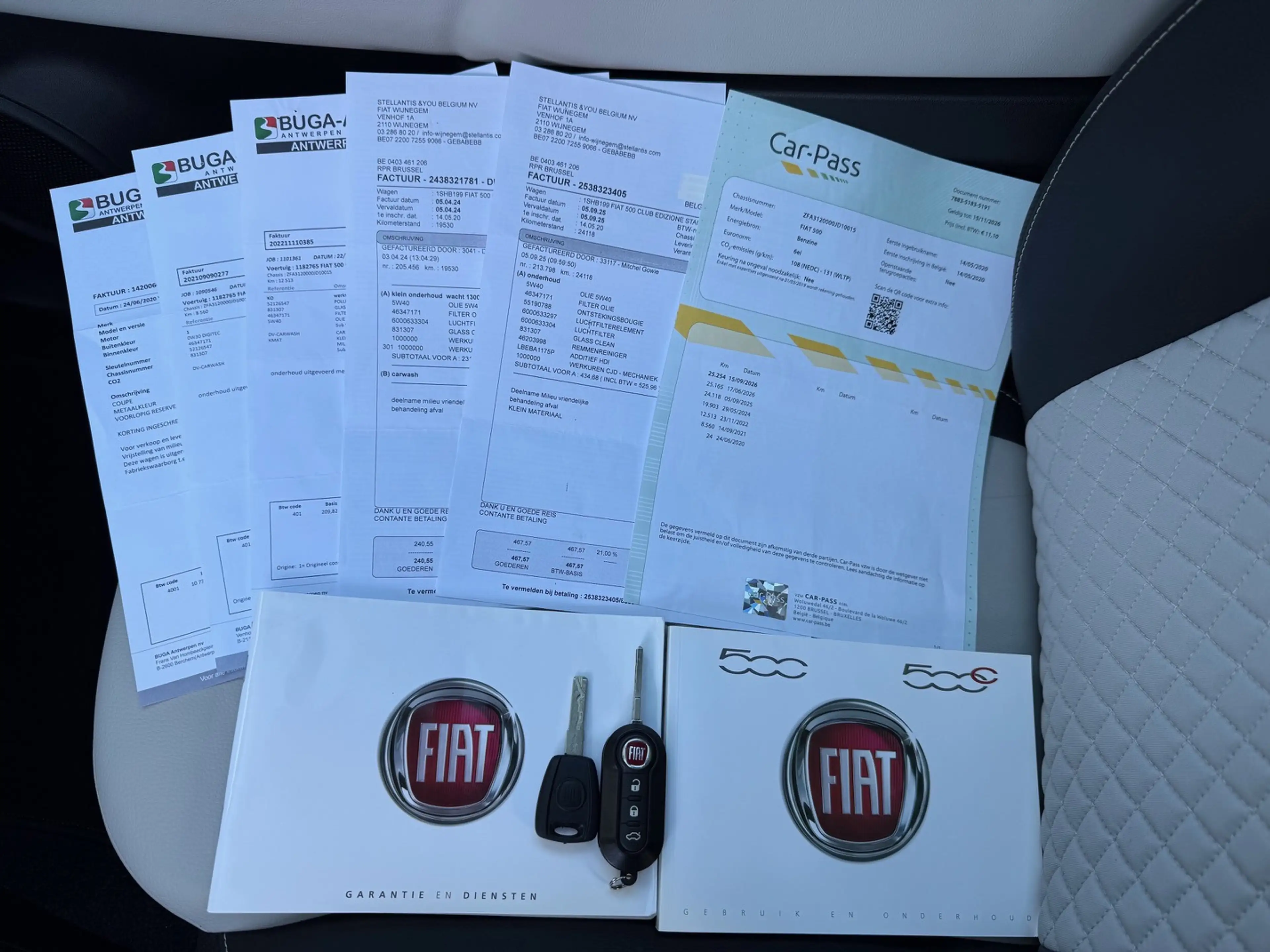 Fiat 500 1.2 Star, Apple CarPlay, AIRCO, Cruise Control, Pa — photo 14