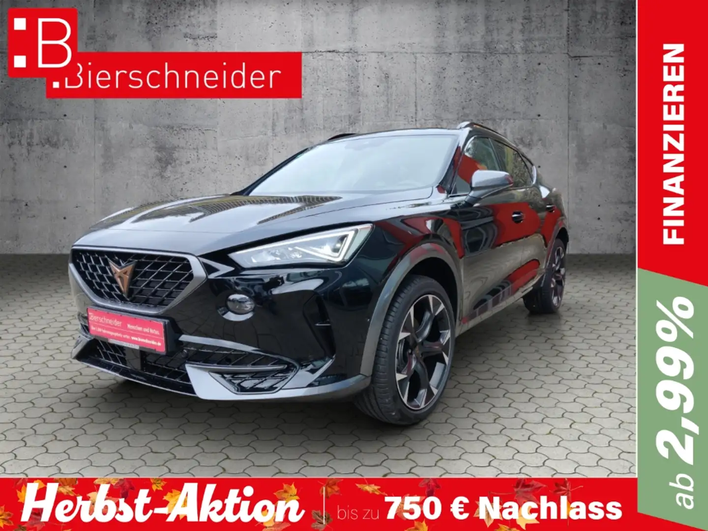 CUPRA Formentor 2.0 TDI DSG 4Drive 5-J-GARANTIE NAVI KAMERA ACC EL Schwarz - 1
