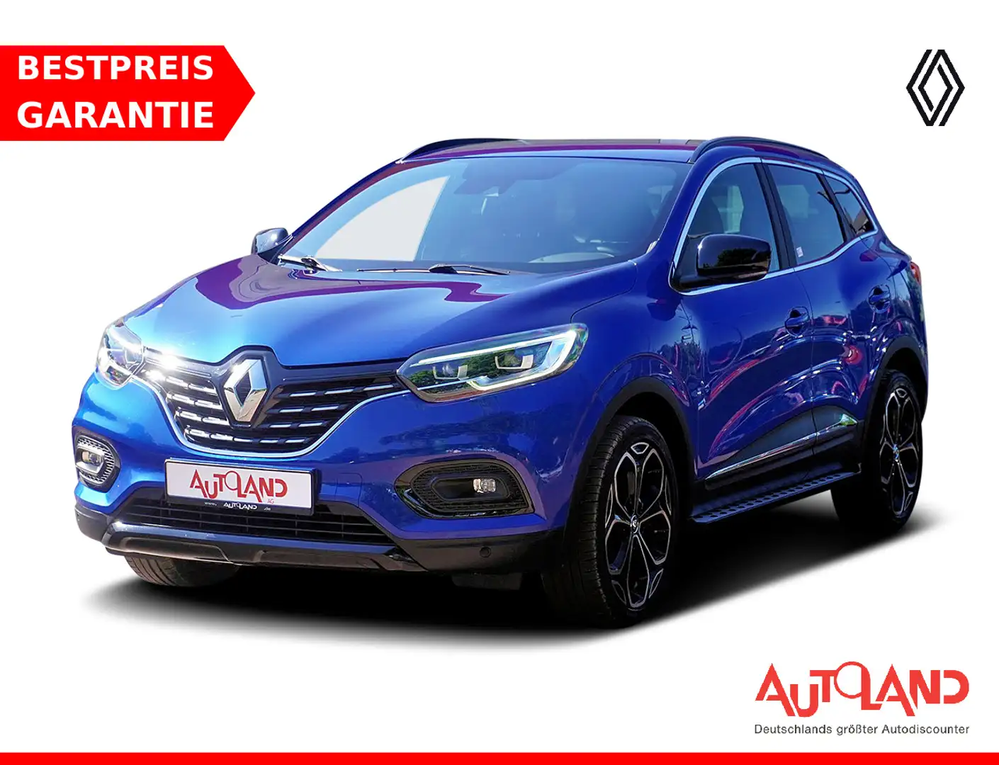 Renault Kadjar 1.3 TCE Black Edition LED Navi Kamera ACC Azul - 1