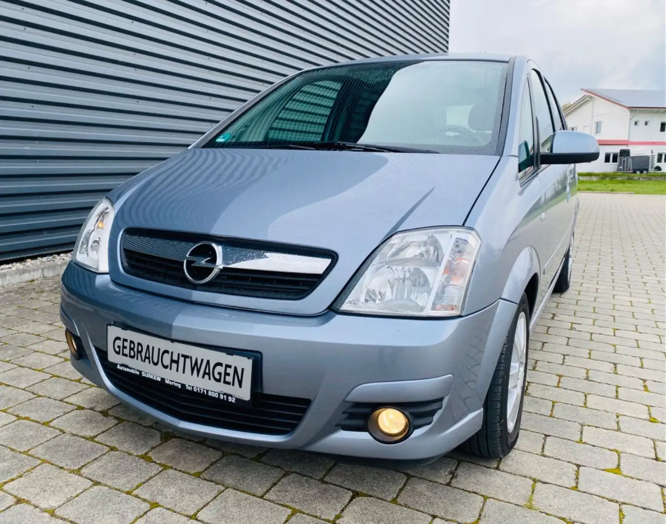 Opel Meriva Edition Klima 1 Hand Euro4 TÜV:11/2024 Silber - 1