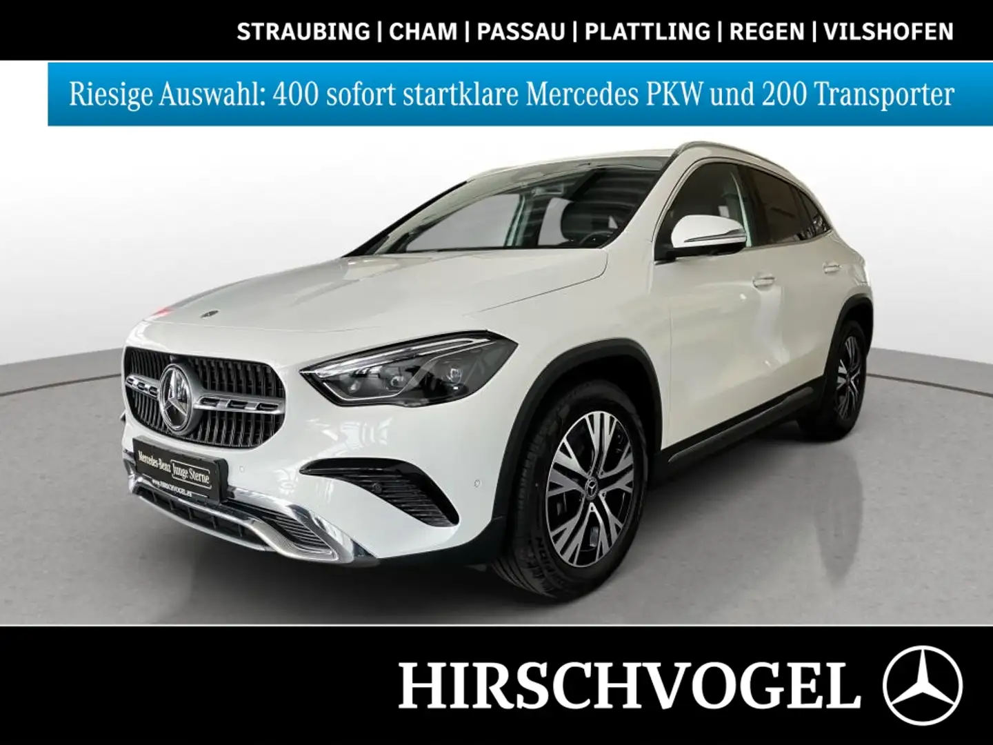 Mercedes-Benz GLA 180 Progressive Line+AHK+DISTR+KEYLESS+360°K Weiß - 1