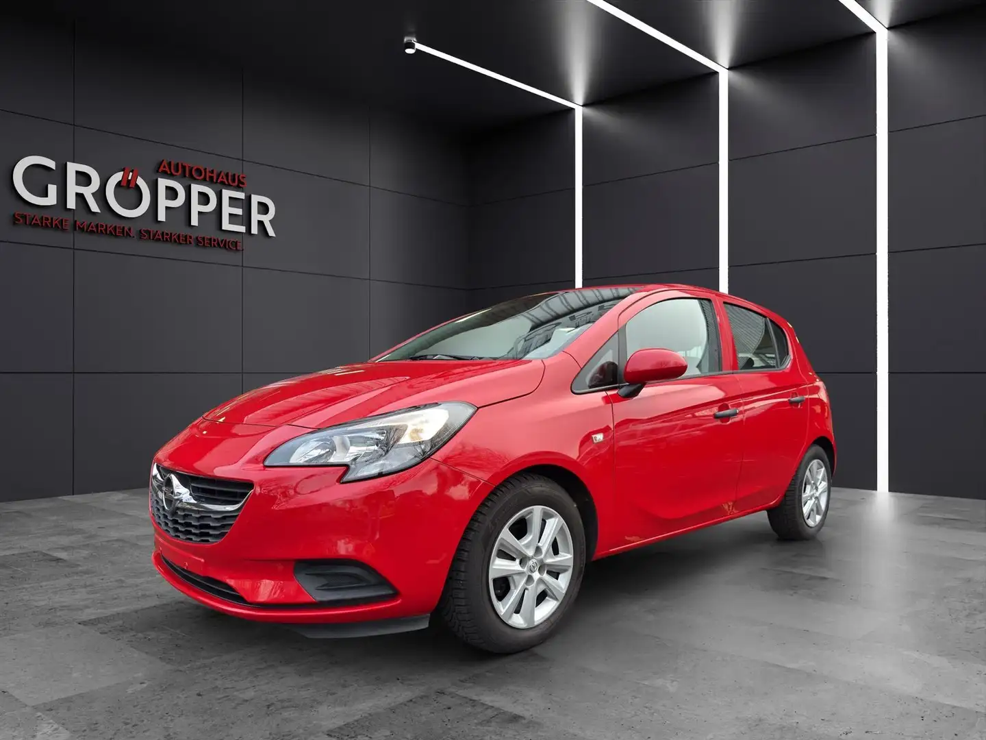 Opel Corsa 1.2 Selection Rojo - 1