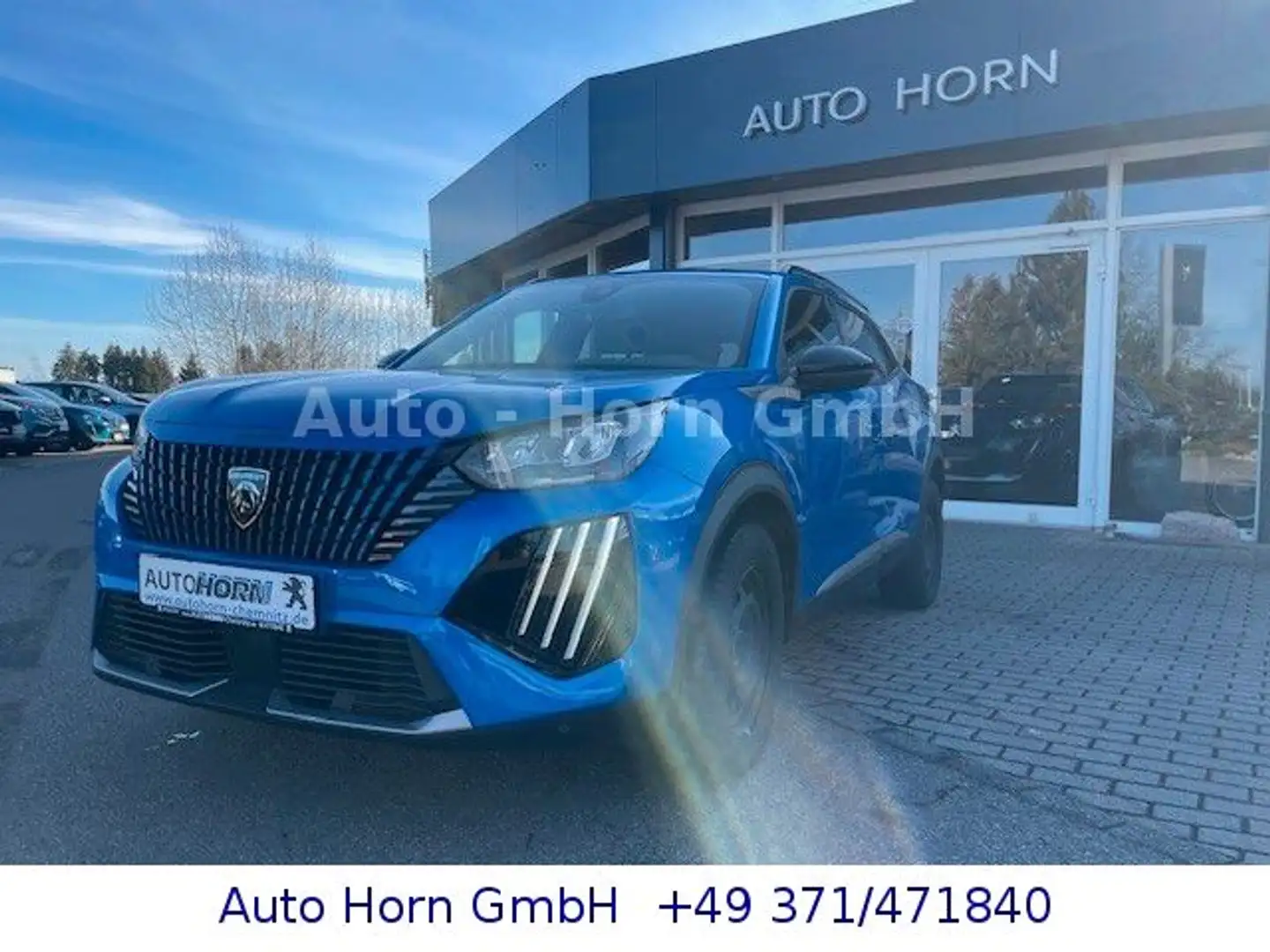 Peugeot 2008 Allure Pach 130 EAT8 Blau - 1