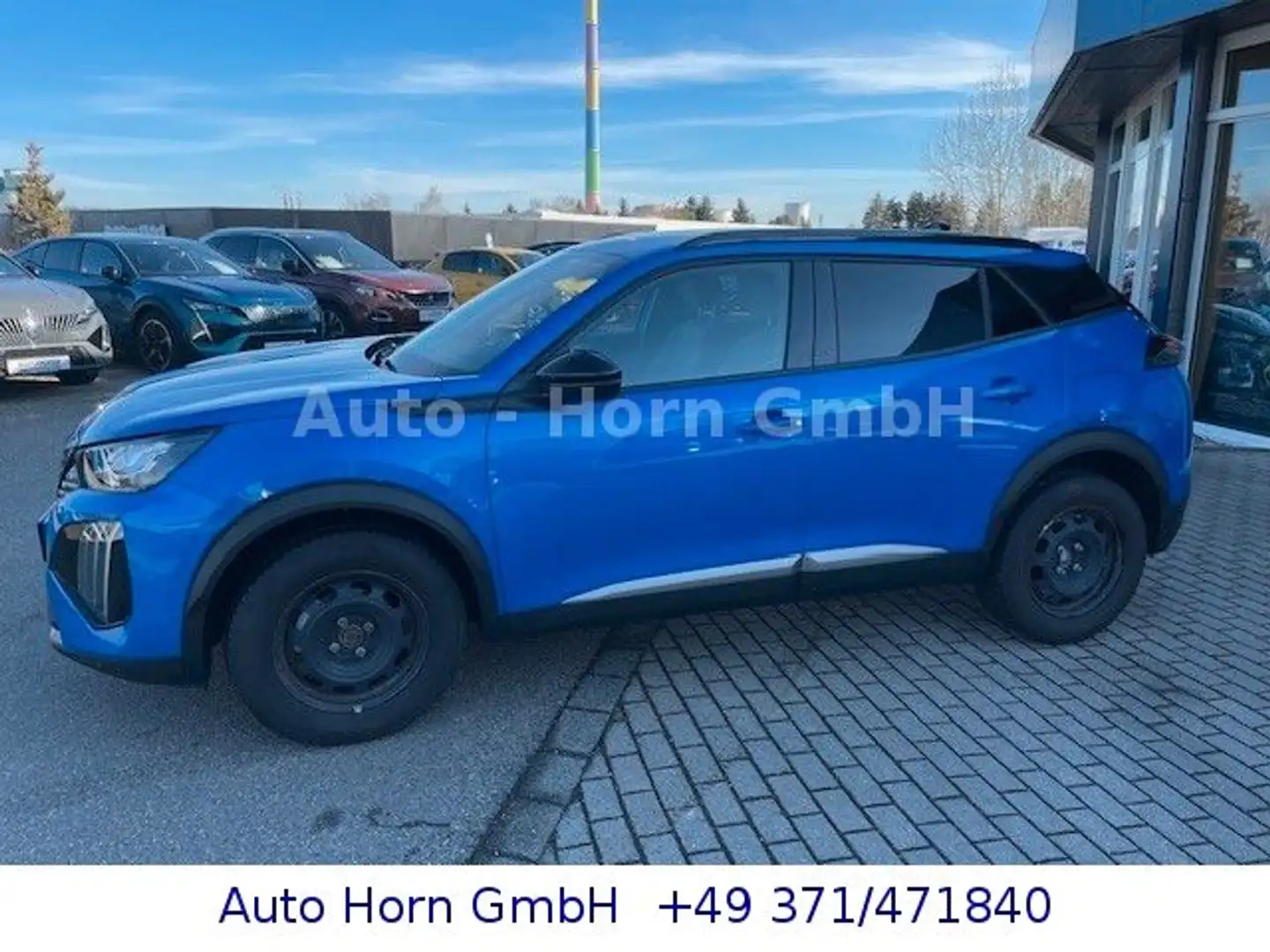 Peugeot 2008 Allure Pach 130 EAT8 Blau - 2