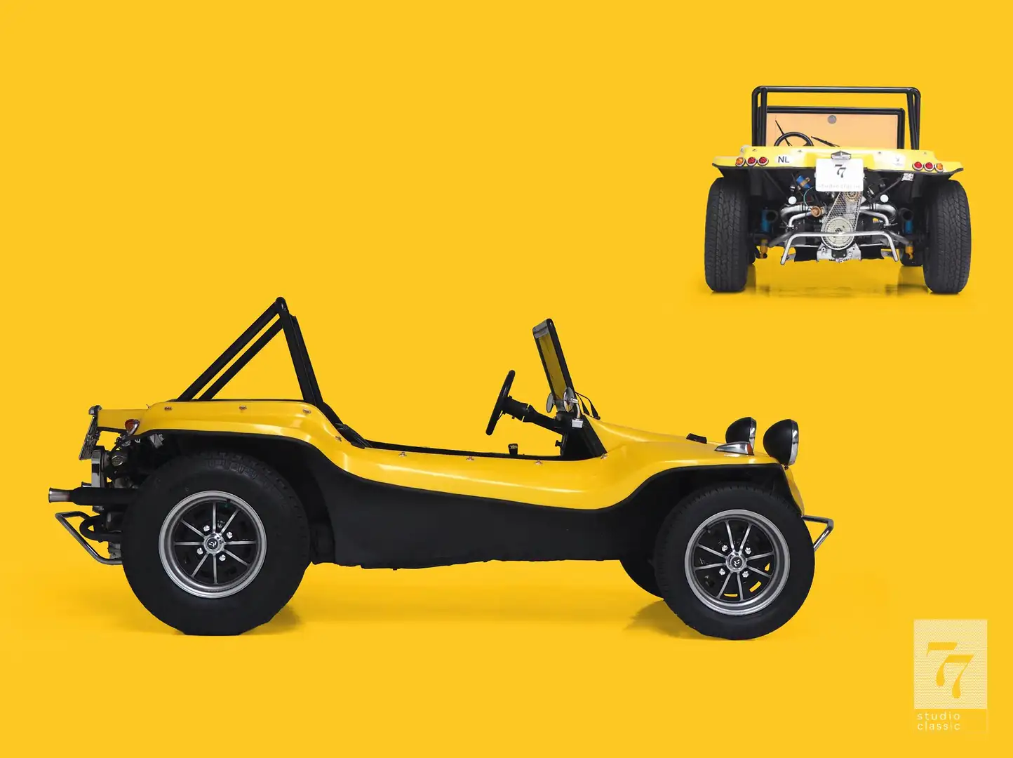 Volkswagen Buggy Chiquita Jaune - 1