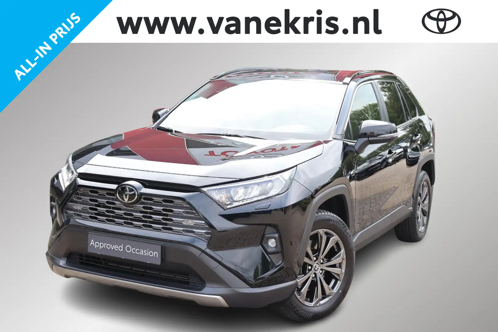 Toyota RAV 4 2.0 VVT-iE Dynamic, Trekhaak , 2000 KG Trekgewicht Negro - 1