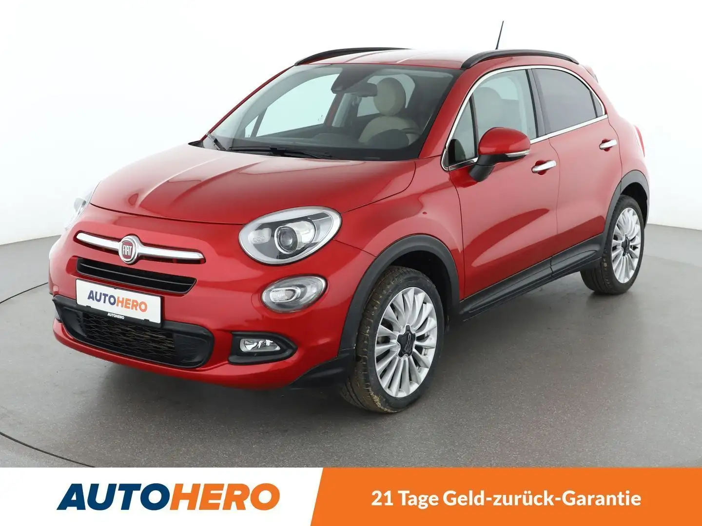 Fiat 500X 1.4 Turbo Lounge*XENON*NAVI*TEMPO*PDC*SHZ*KLIMA* Rot - 1