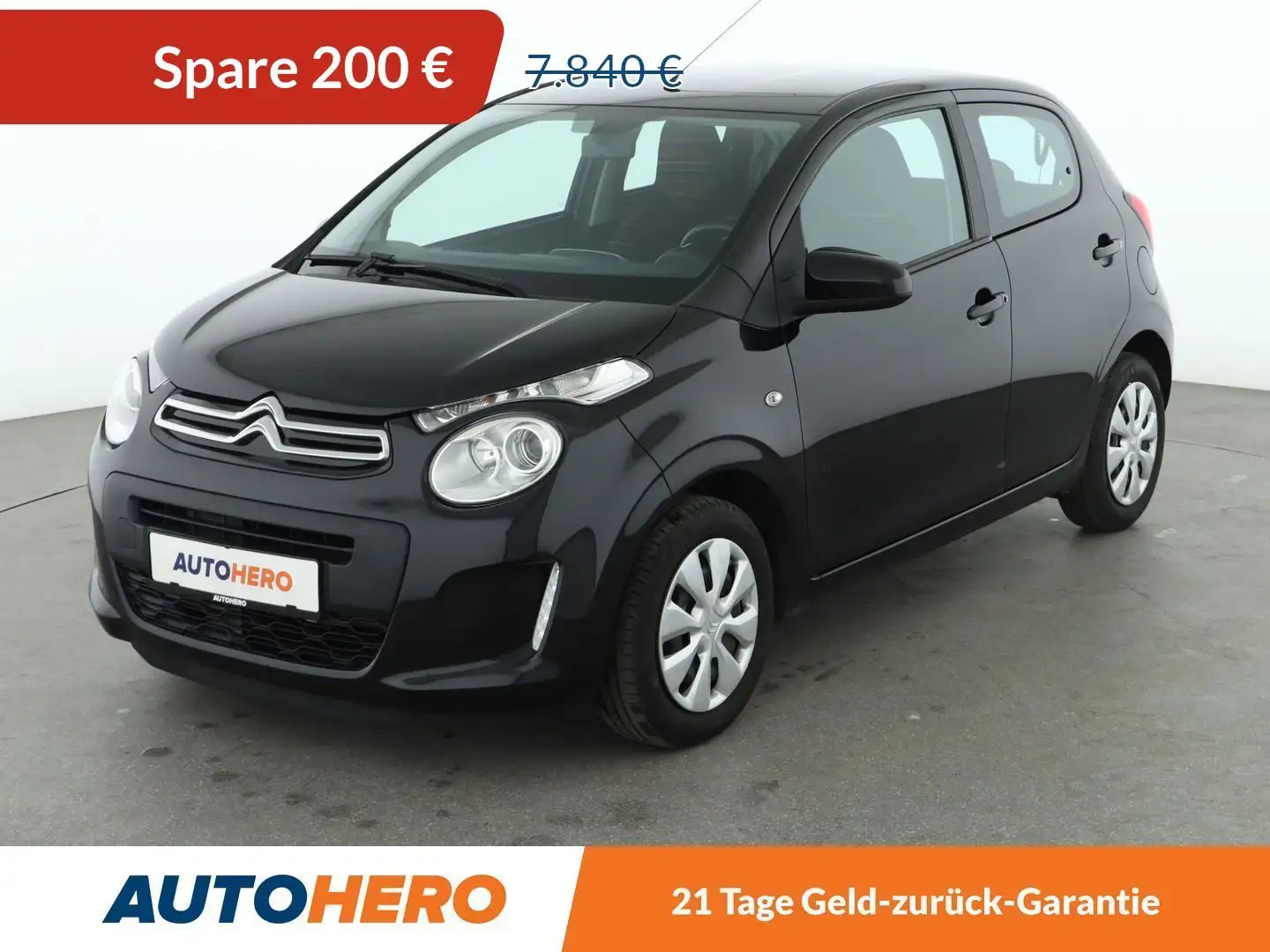 Citroen C1 1.0 VTi Feel*LIM*KLIMA*GARANTIE* Schwarz - 1
