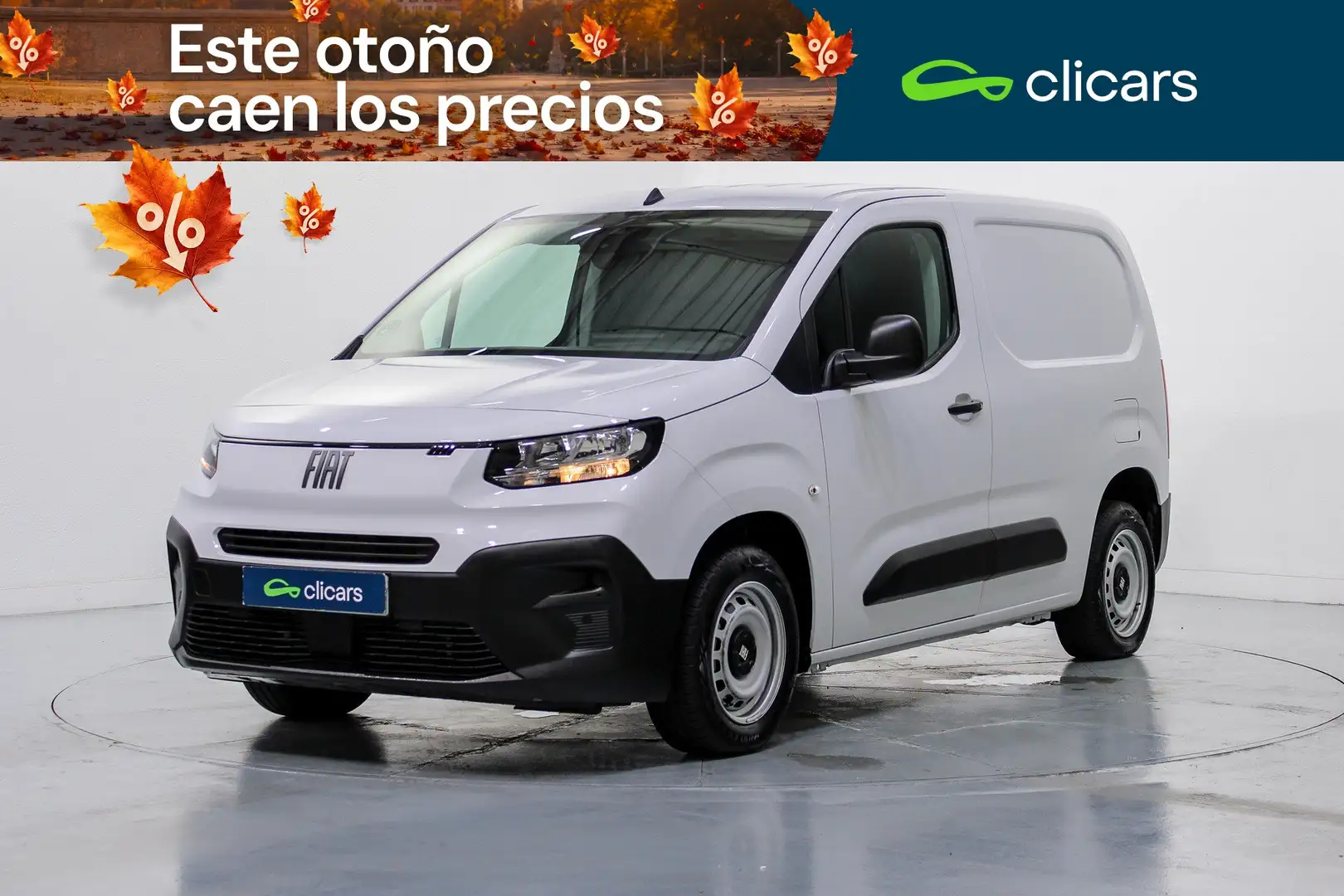 Fiat Dobló Furgón 1.5BlueHDI L1 H1 Standard 650kg 75K Blanco - 1