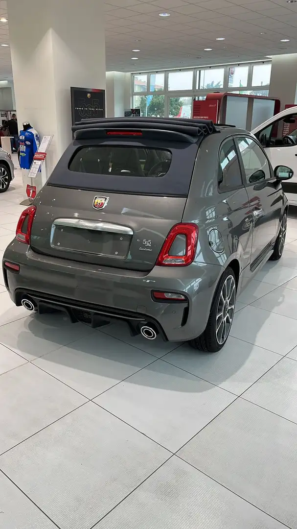 Fiat 595 Abarth Turismo cabrio Grau - 2