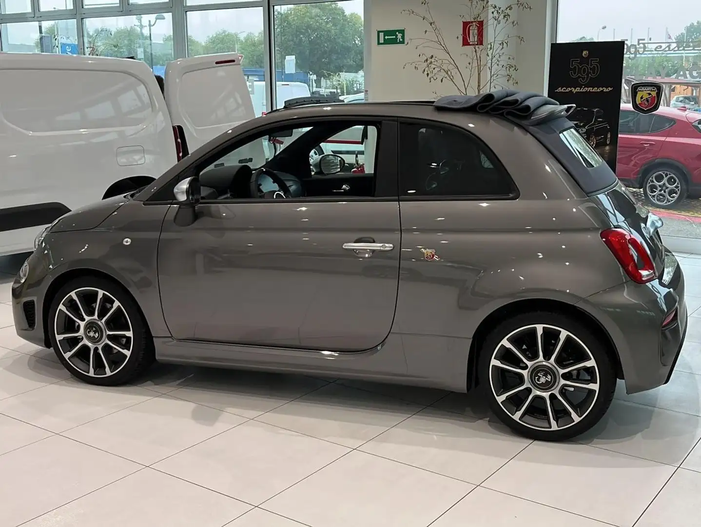 Fiat 595 Abarth Turismo cabrio Grau - 1