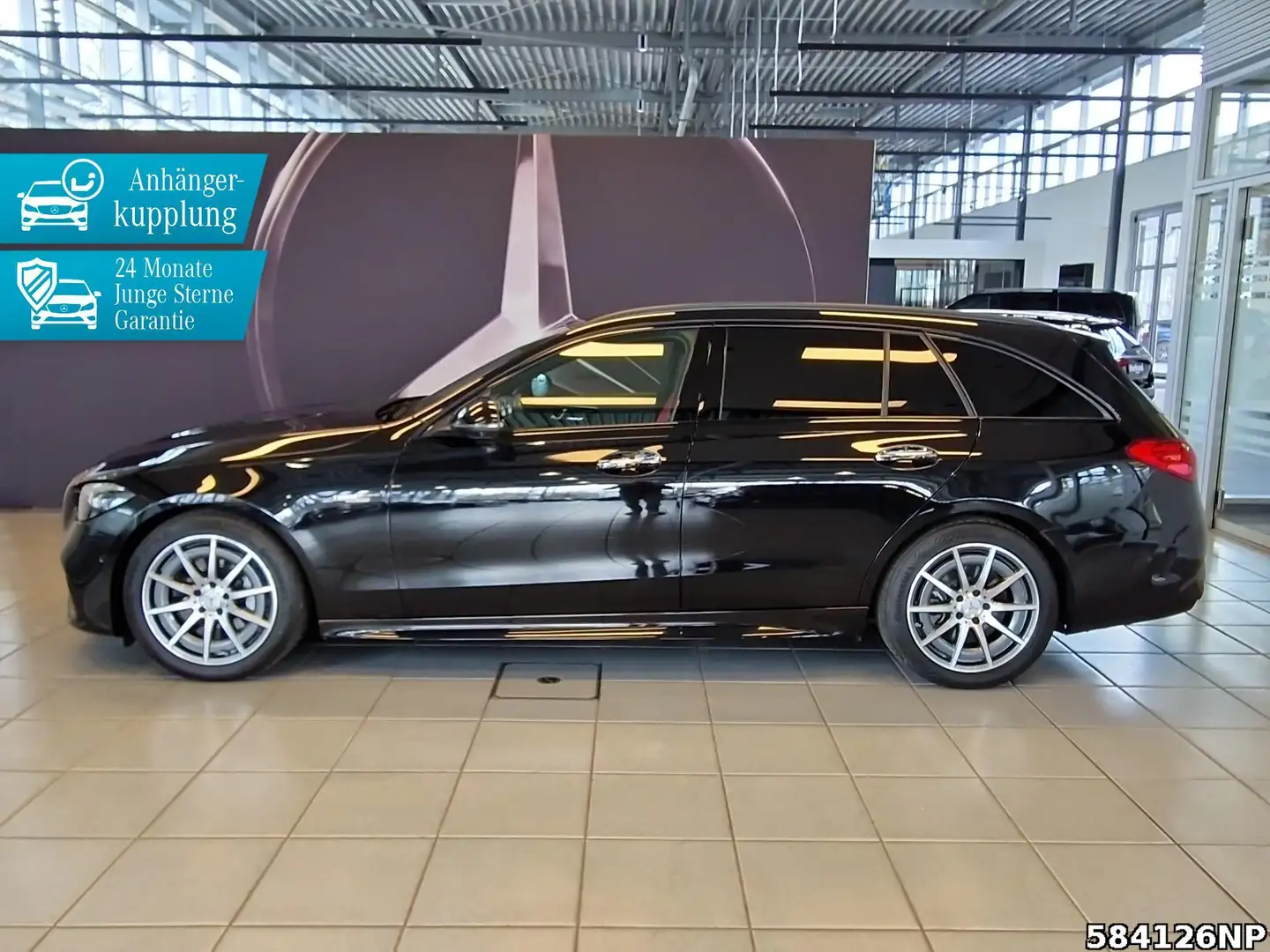 Mercedes-Benz C 43 AMG T4M Pano AHK Digital Night Standhz Burm Schwarz - 2