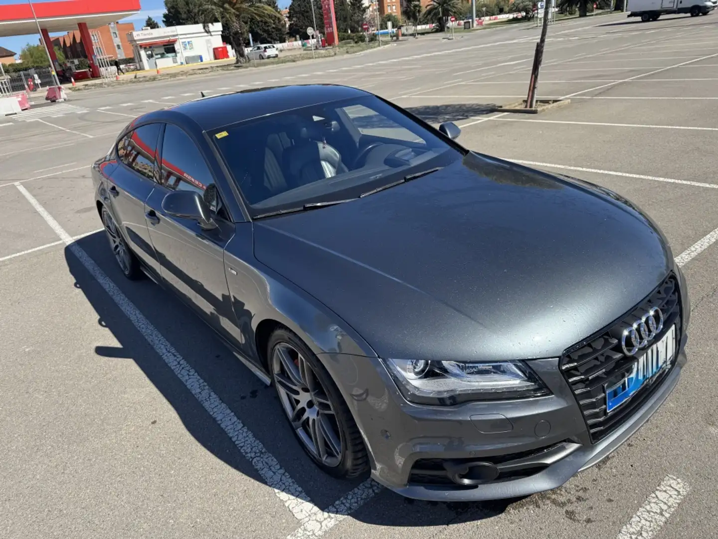 Audi A7 Sportback 3.0BiTDI S line quattro edition Tiptroni Gris - 2