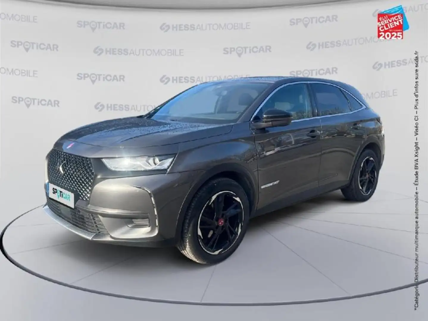 DS Automobiles DS 7 Crossback BlueHDi 130ch Performance Line Automatique 100g Gris - 1
