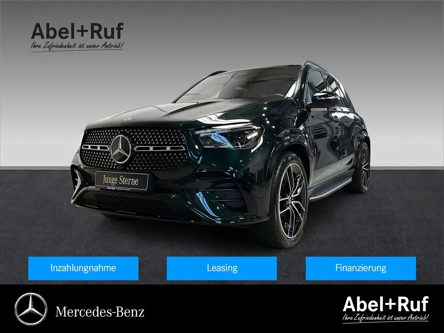 Mercedes-Benz GLE 450 4M AMG+DISTR+NIGHT+Burm+StHz+HuD+AHK+360 Green - 1