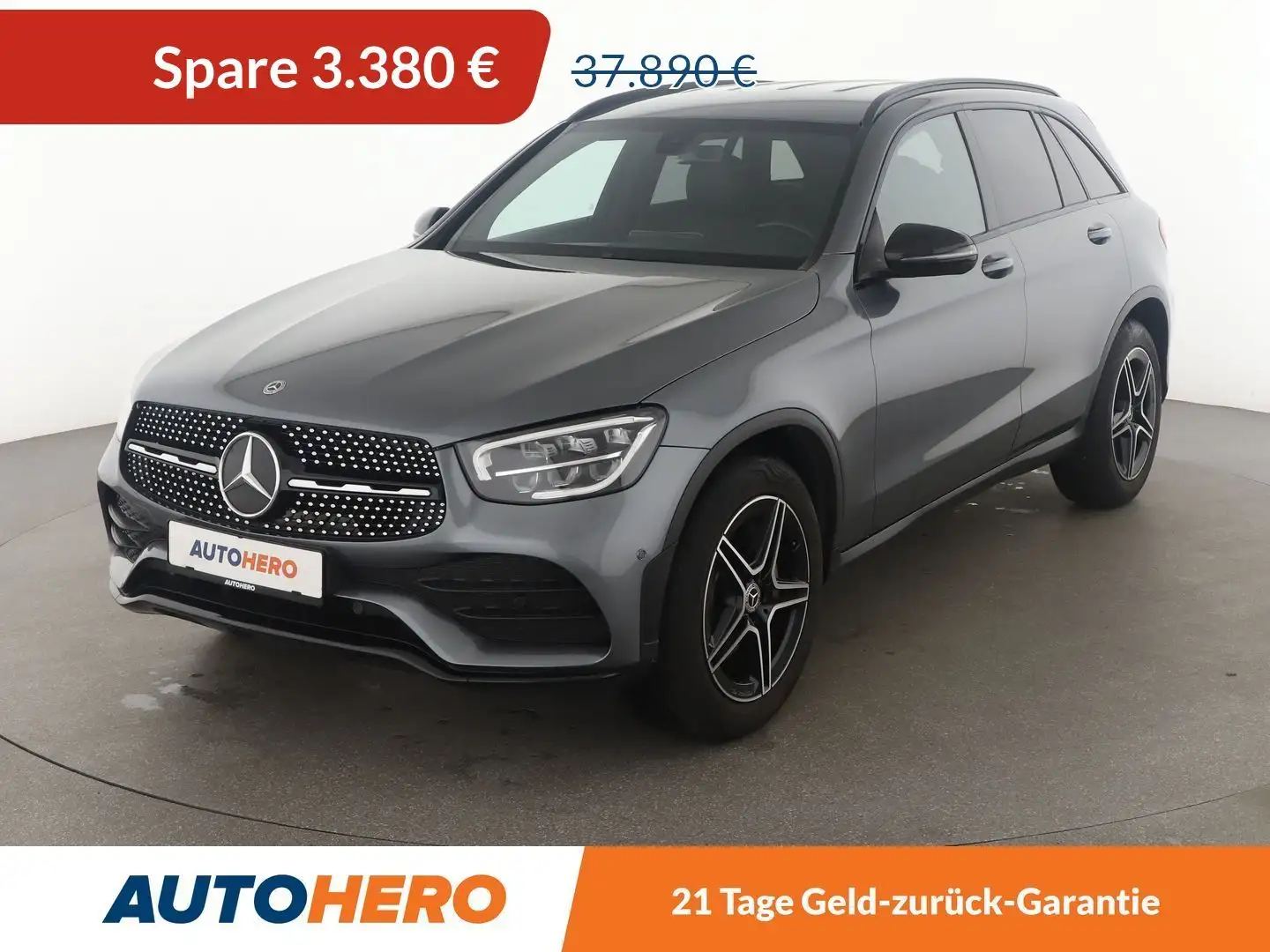 Mercedes-Benz GLC 220 d 4Matic AMG Line Aut.*LED*NAVI*TEMPO*PDC*SHZ* Gris - 1