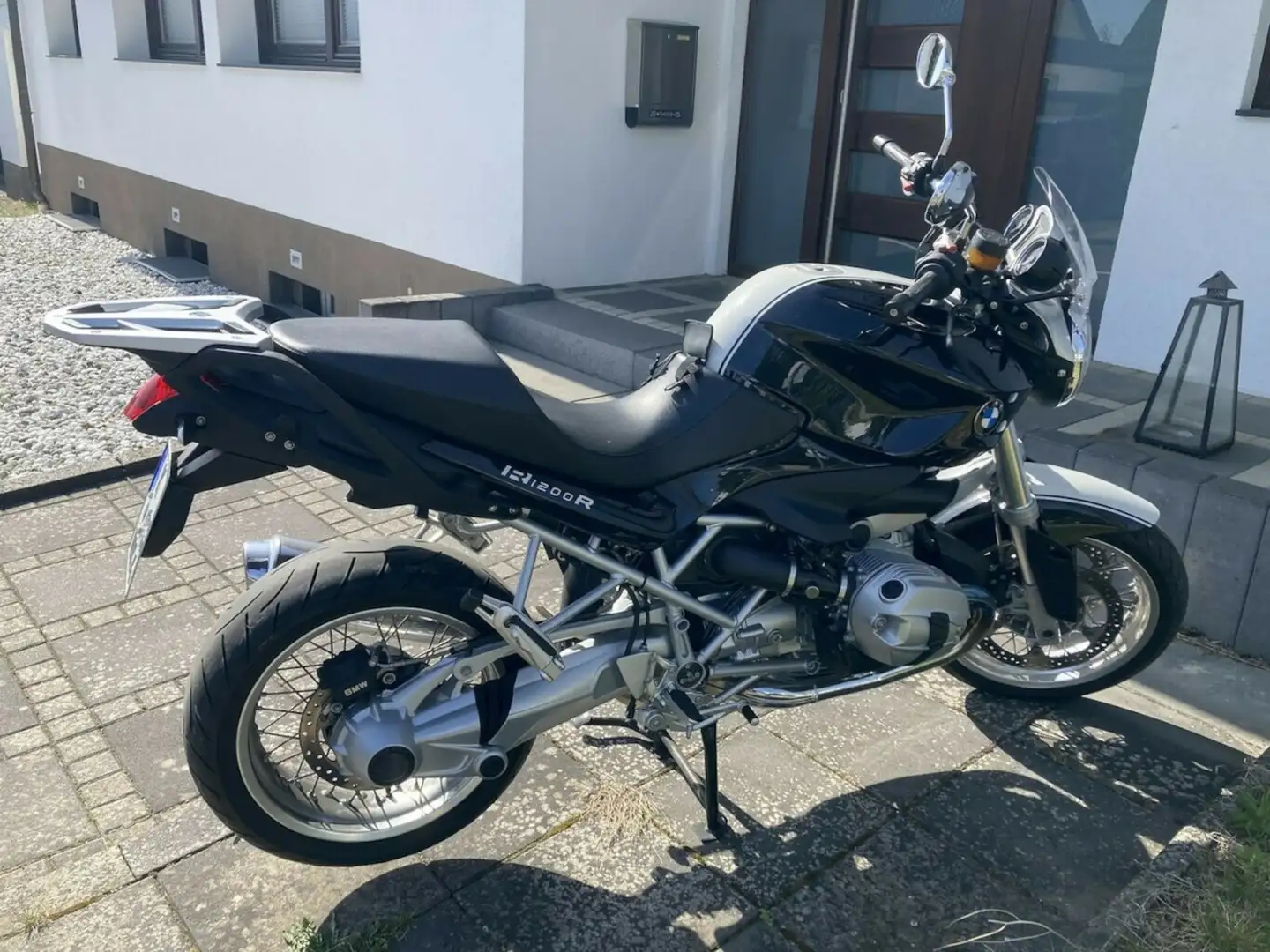 BMW R 1200 R Classic R 1200 R Classic Klappenauspuff Kofferbrücke Negru - 1