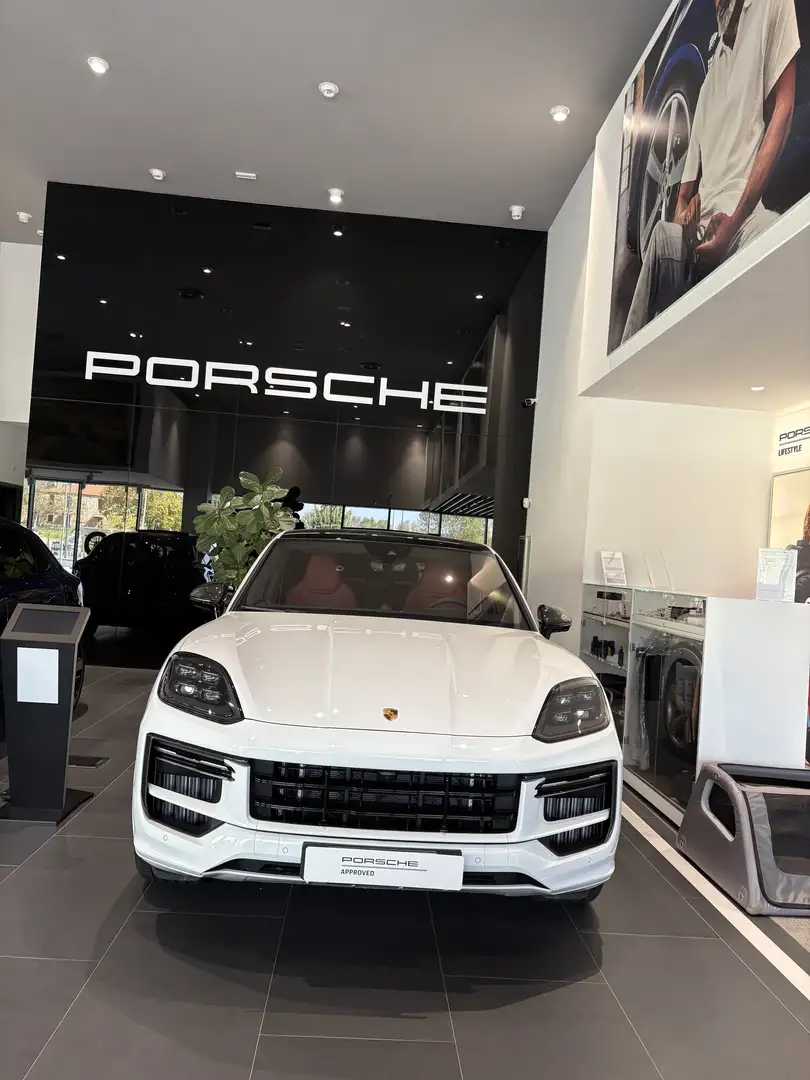 Porsche Cayenne Cayenne Coupe 4.0 e-hybrid Turbo Blanc - 2