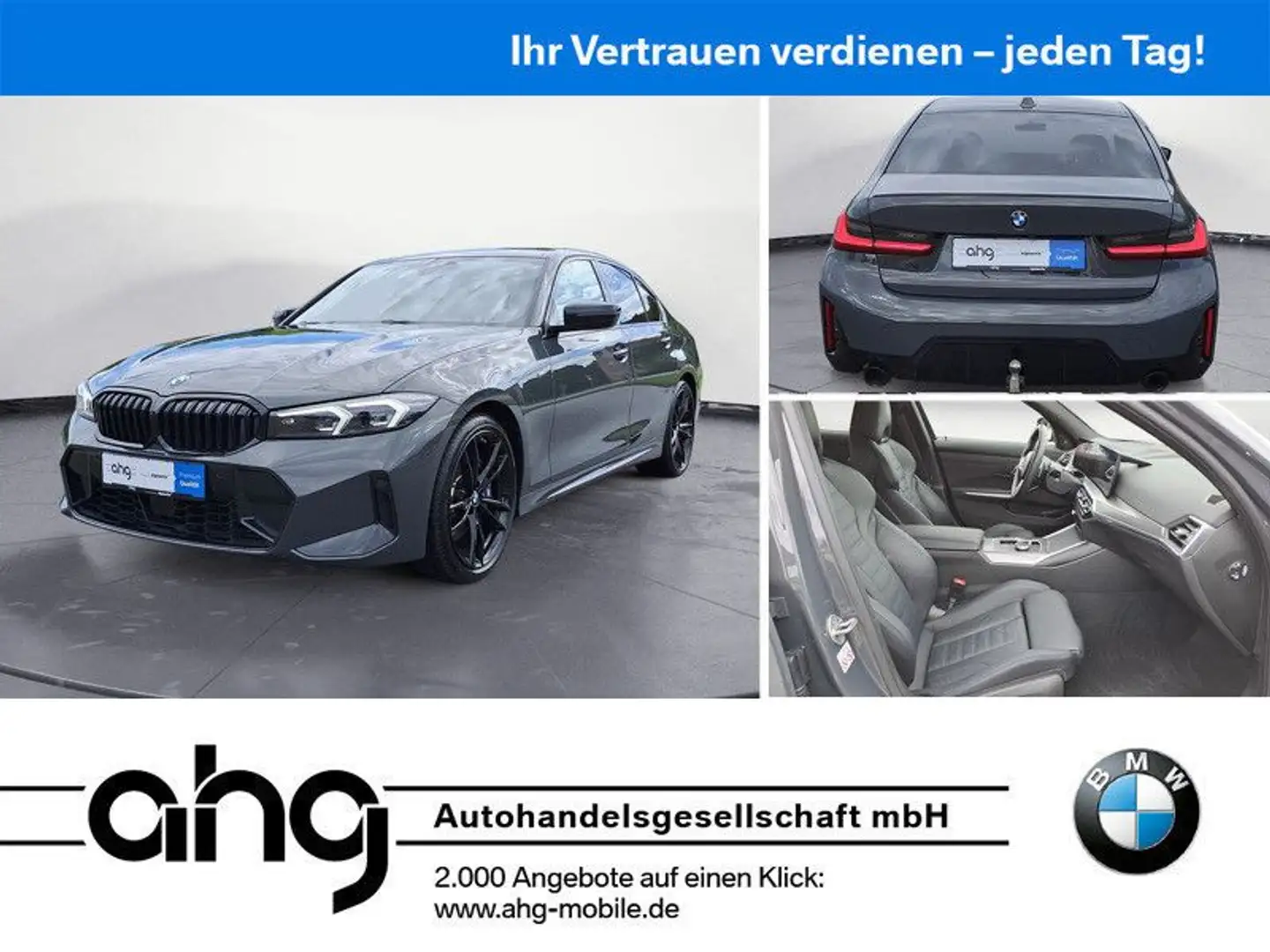 BMW 330 i xDrive M Sportpaket pro Driving Assist Prof Grau - 1