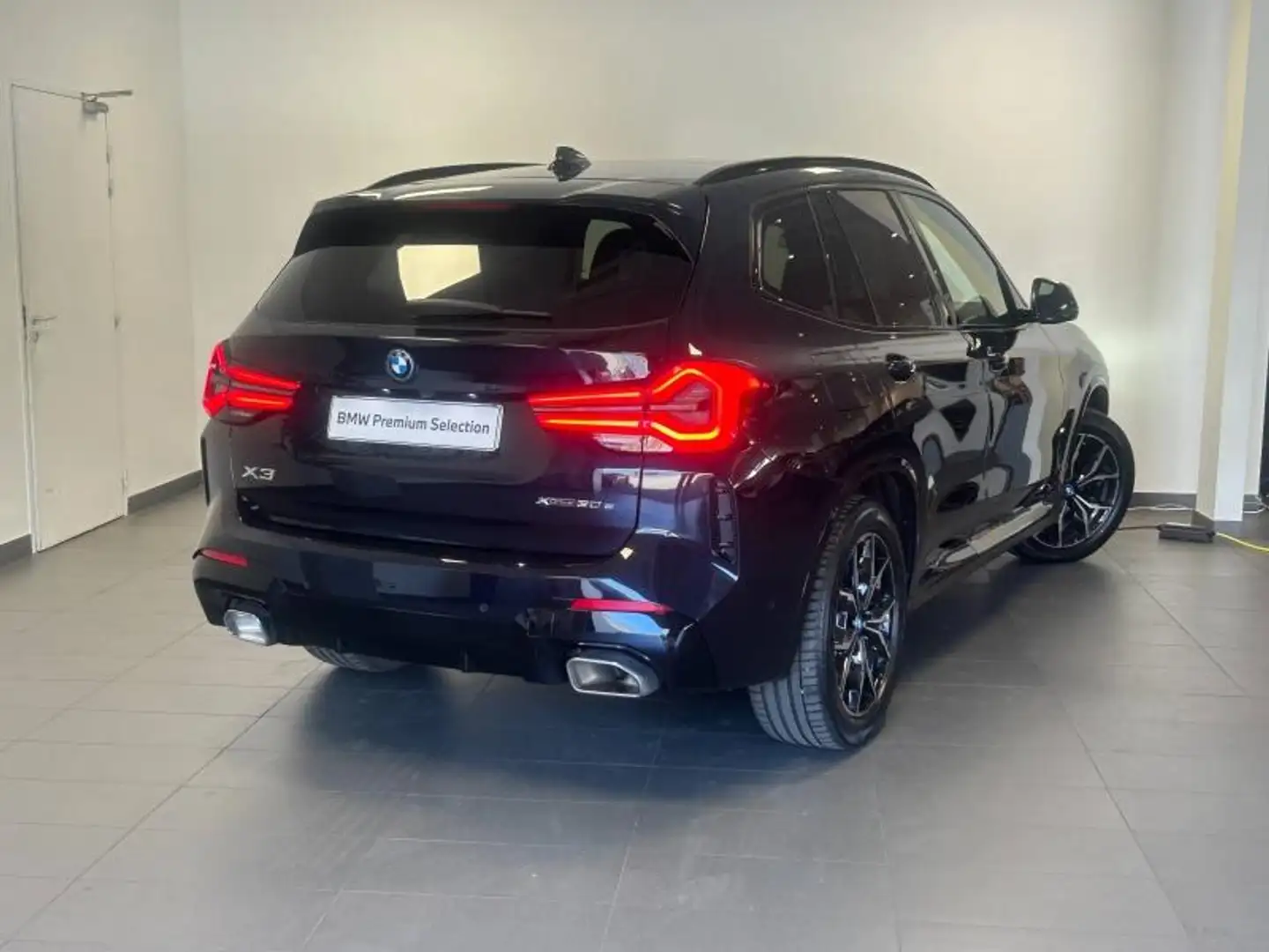 BMW X3 xDrive30e 292ch M Sport Zwart - 2
