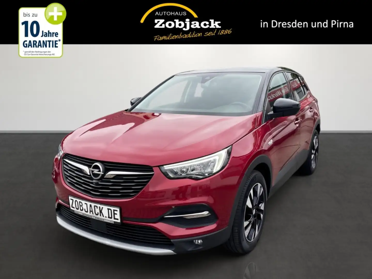 Opel Grandland X 1.2 Elegance AHZV, SHZ, Navi, Kamera Red - 1