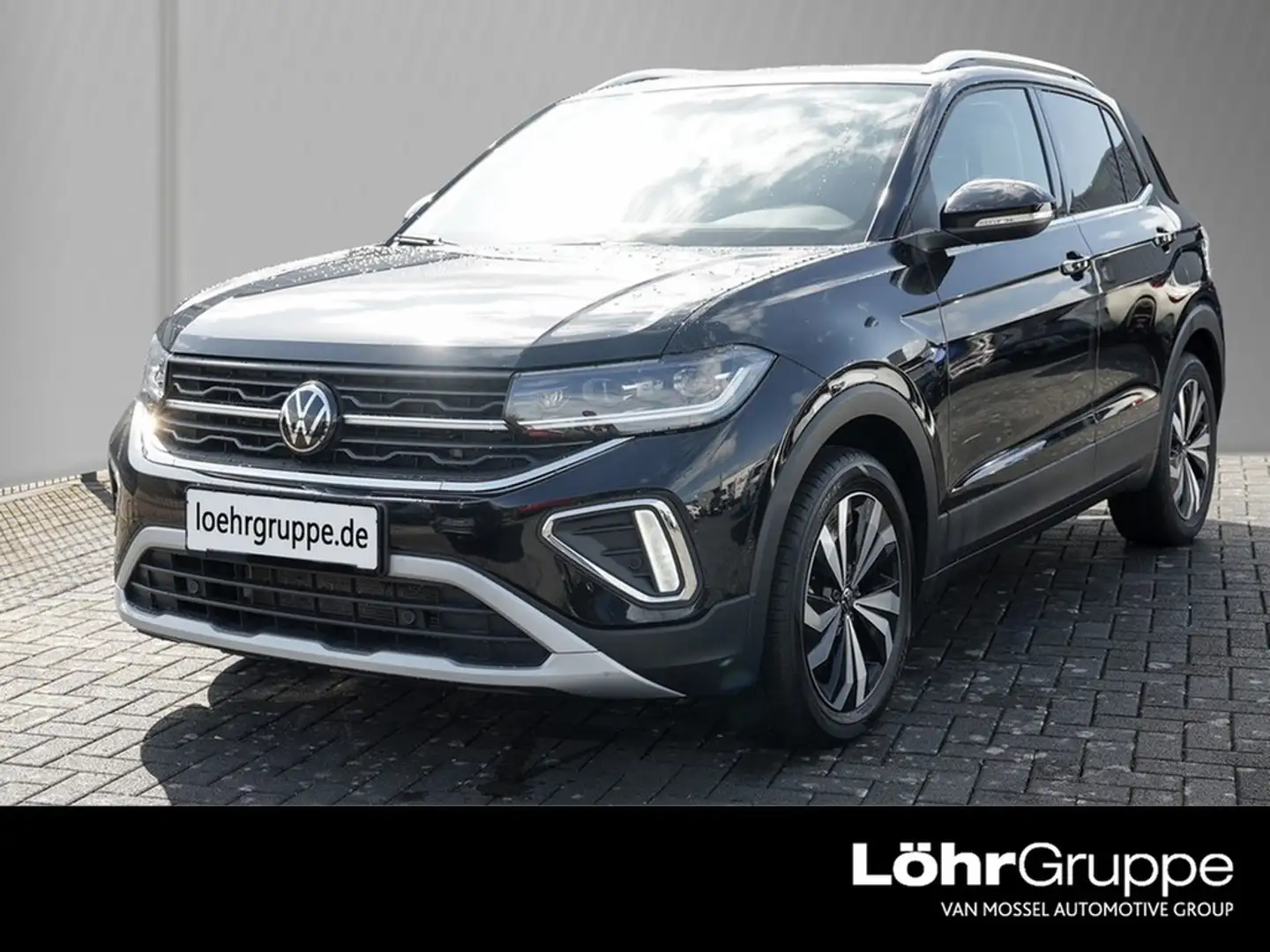Volkswagen T-Cross 1.0 TSI DSG Style AHK/Navi/RFK Schwarz - 1