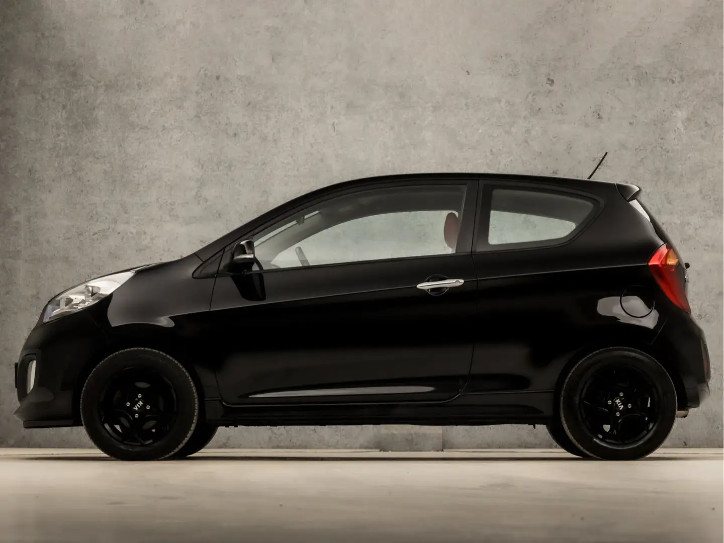 Kia Picanto 1.0 CVVT Sport Design (AIRCO, LEDEREN SPORTSTOELEN Noir - 2