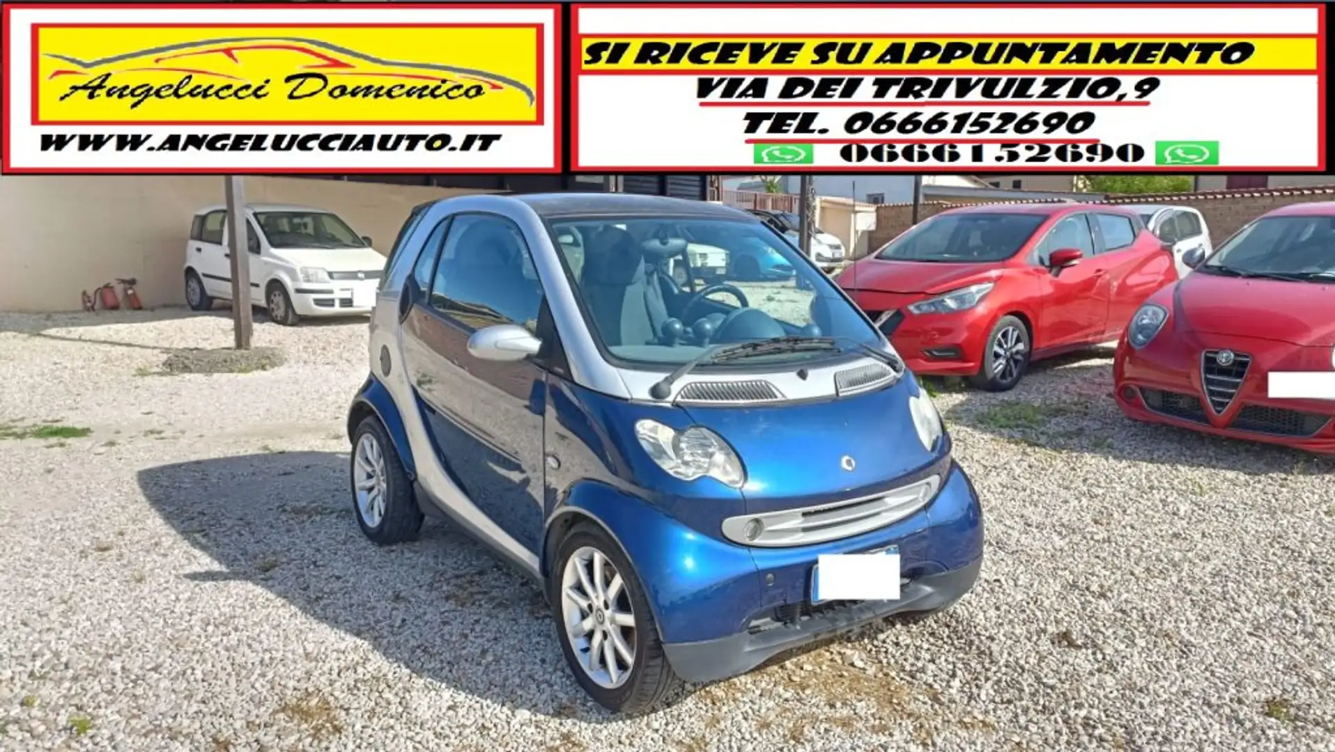 smart forTwo 700 coupé passion (45 kW) Blu/Azzurro - 1
