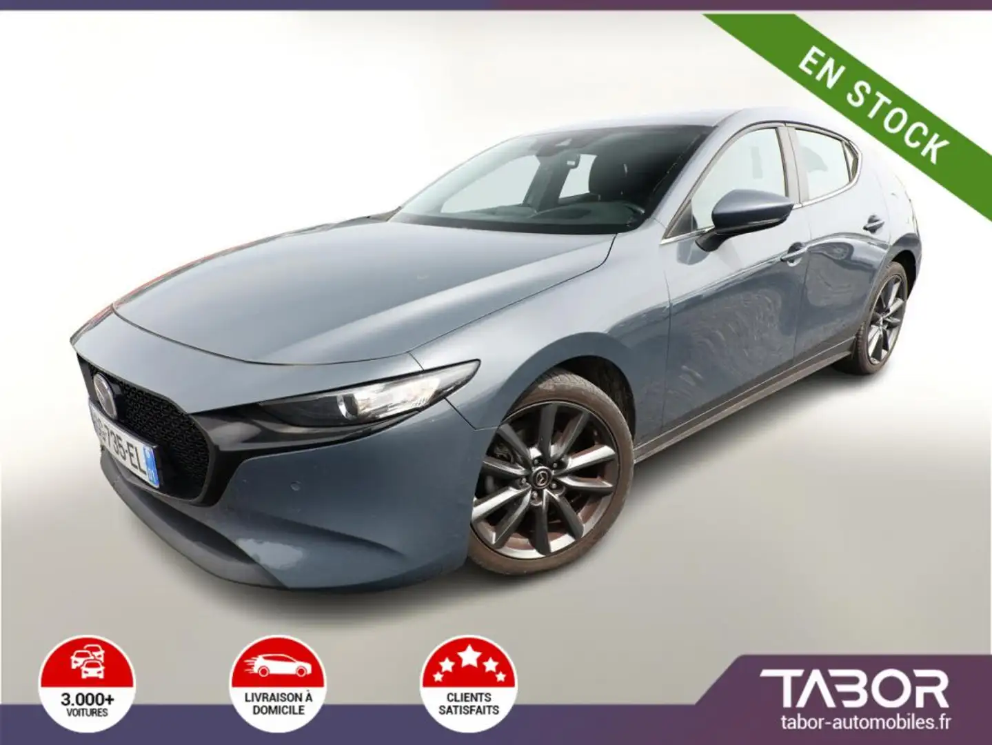 Mazda 3 SKYACTIV-G 2.0 M-HYBRID 150 Selection Grau - 1