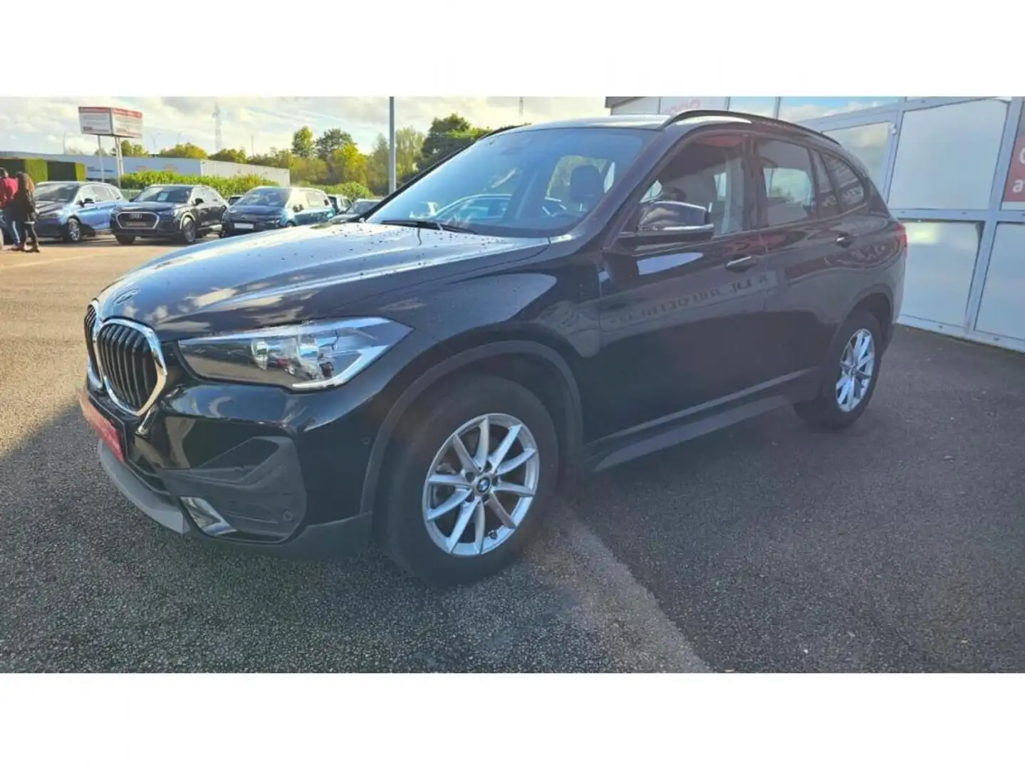 BMW X1 Business sDrive 18d BVA 136cv + Sellerie Cuir + Caméra de recul Schwarz - 2