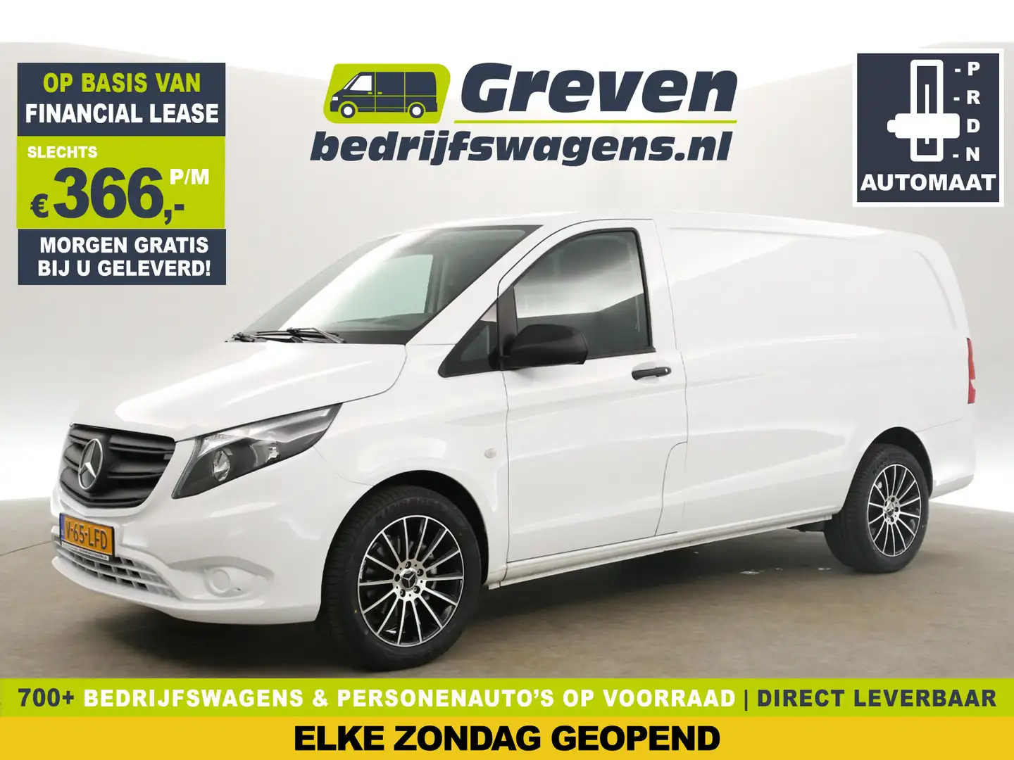 Mercedes-Benz Vito 114 CDI Lang Automaat Airco Camera Carplay Cruise Blanc - 1