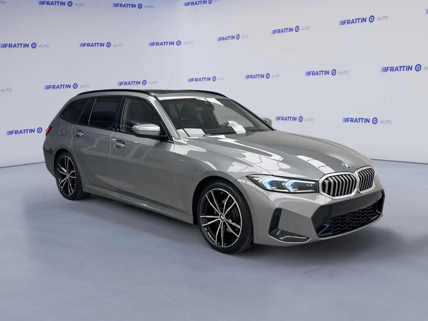 BMW 320 320d 48V Touring Msport Pro station wagon sw MHEV MILD HYBRID Gris - 2