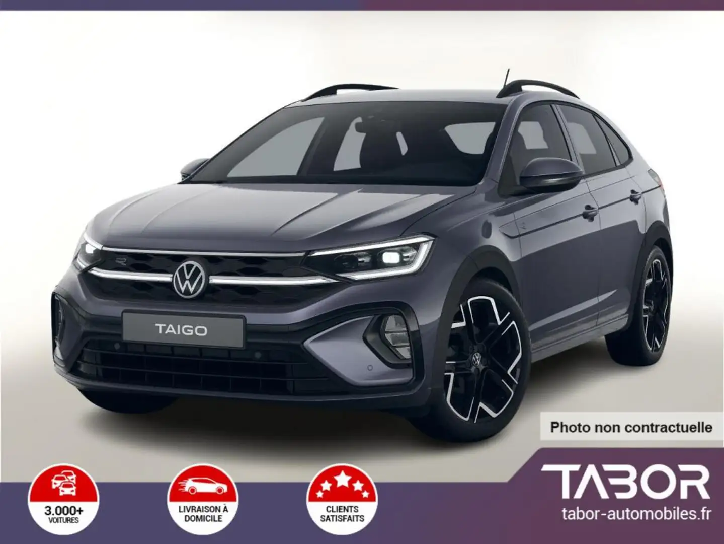Volkswagen Taigo 1.5 TSI 150 DSG R-Line Matrix Gris - 1