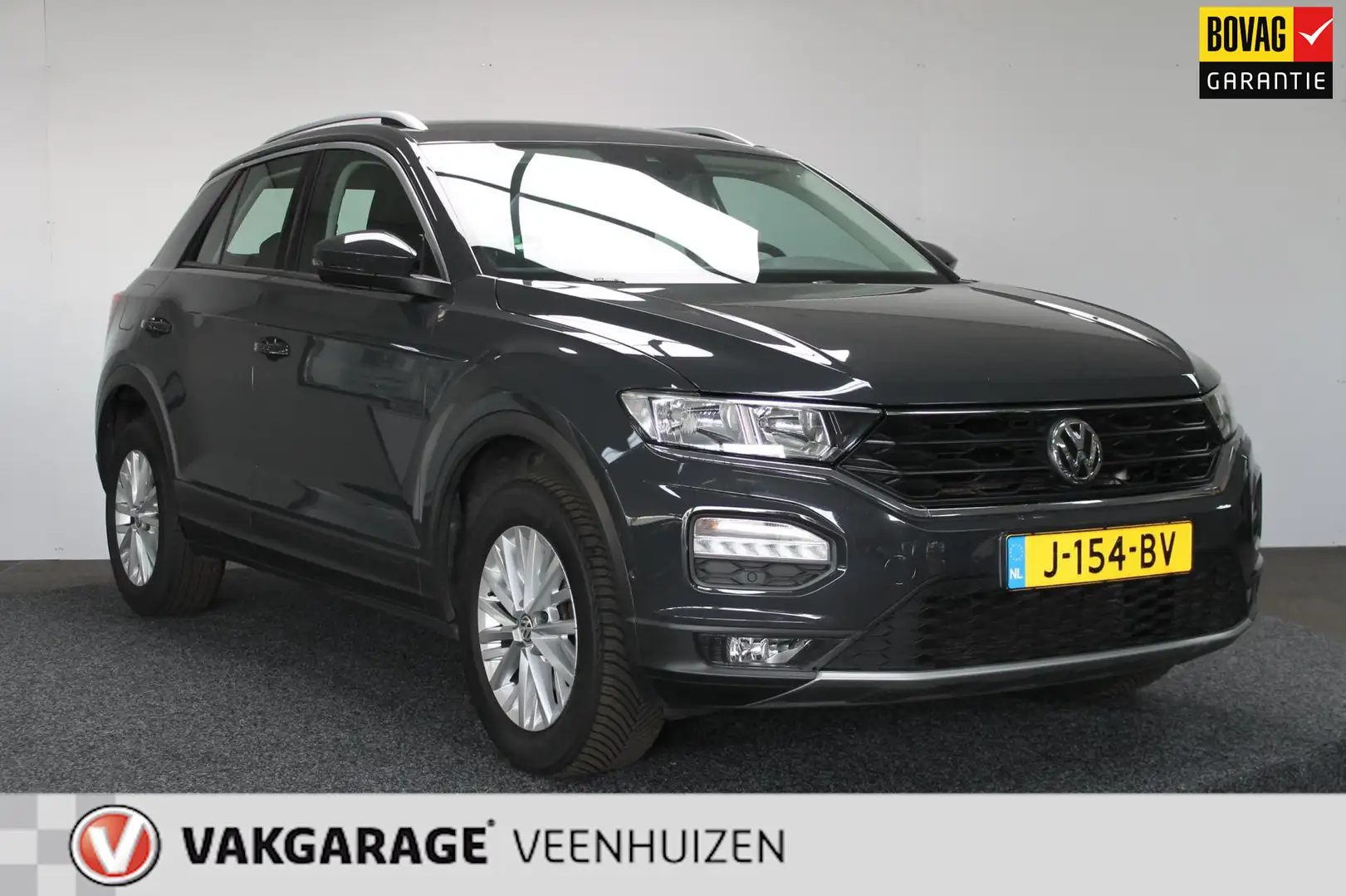 Volkswagen T-Roc 1.0 TSI Style Business|Trekhaak|Rijklaar prijs|Cam Grijs - 1