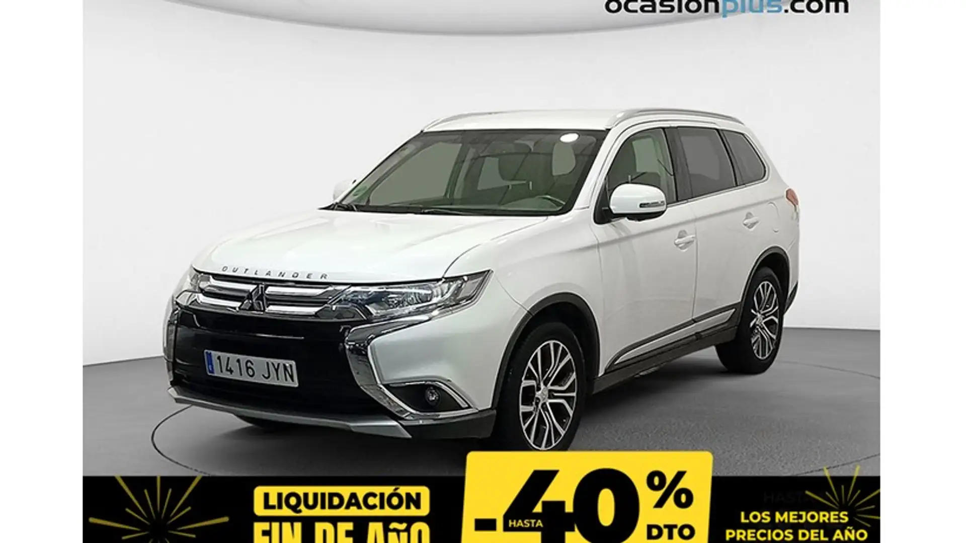 Mitsubishi Outlander 200 MPI Motion 2WD 5pl. CVT Blanc - 1