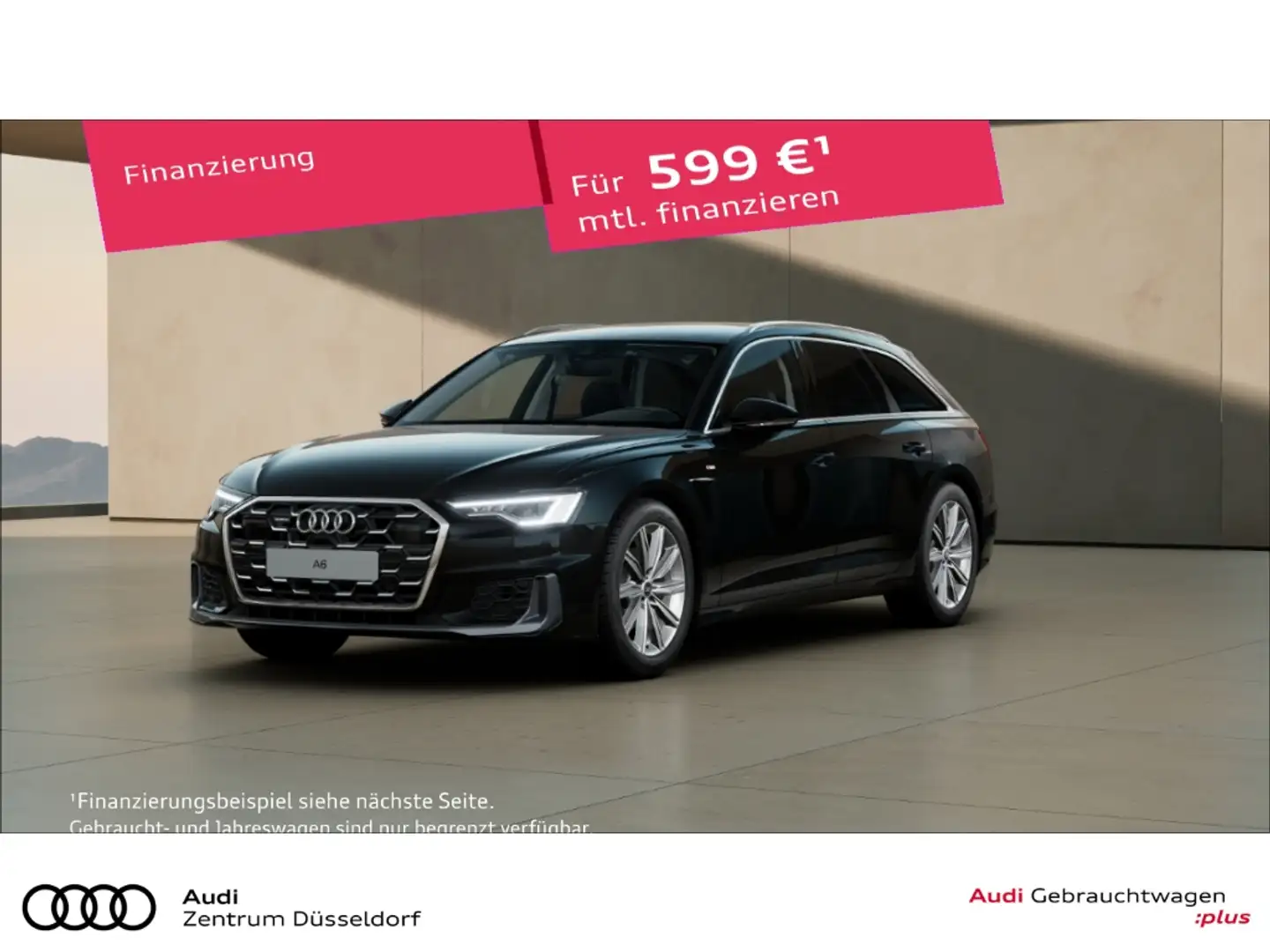Audi A6 Avant 40 TDI design AHK-klappbar Navi Cockpit Soun Schwarz - 1