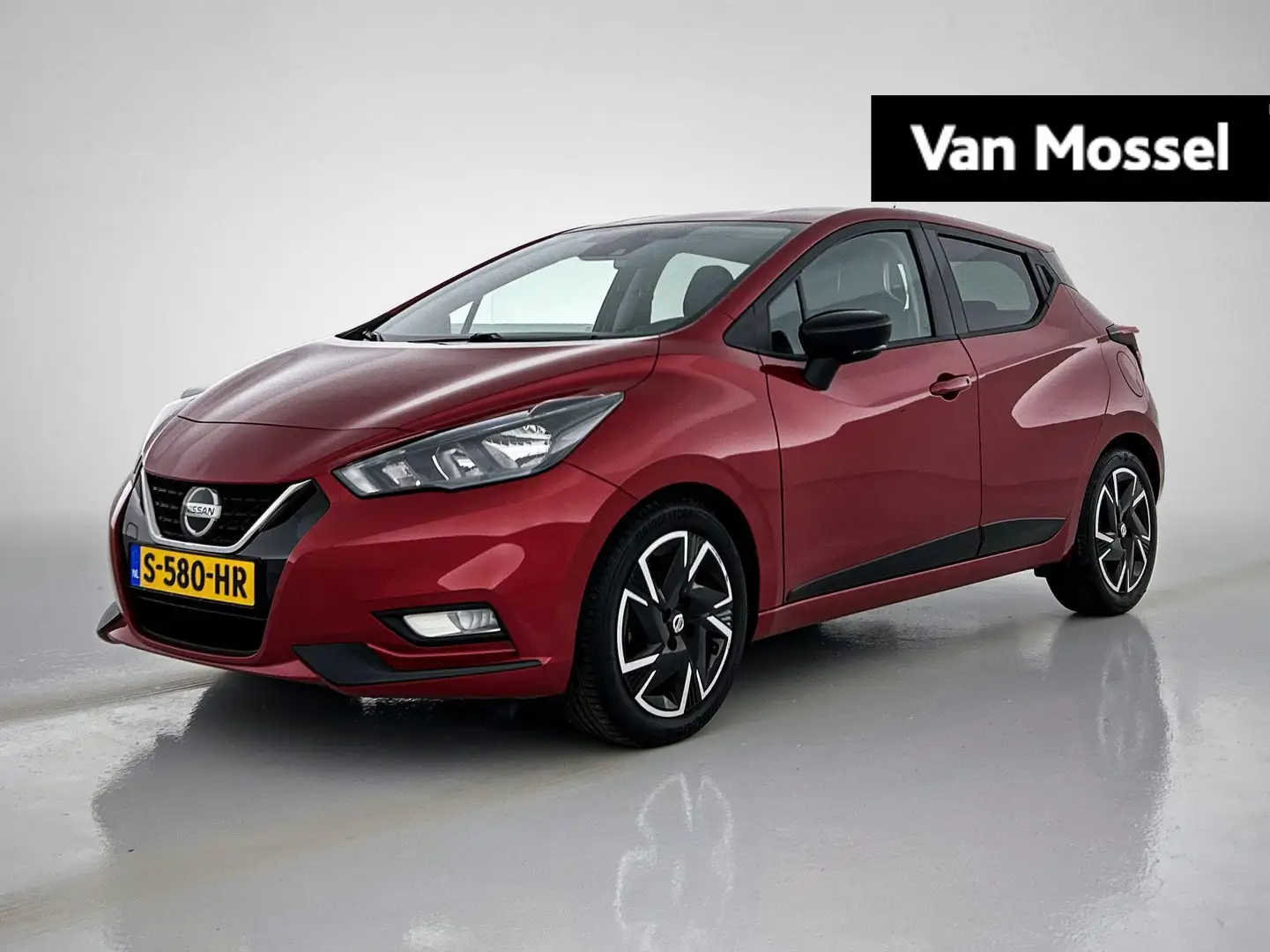 Nissan Micra 1.0 IG-T Tekna | AUTOMAAT | PDC | NAVI | LAGE KM S Rood - 1