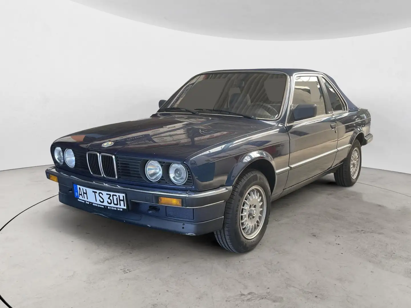 BMW 316 316 E30 Baur Cabriolet/ H-Zulassung/ HU 04/2026 Blau - 2