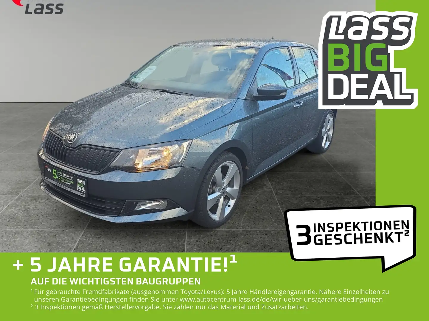 Skoda Fabia 1.0 MPI Cool Plus LM PDC Grijs - 1
