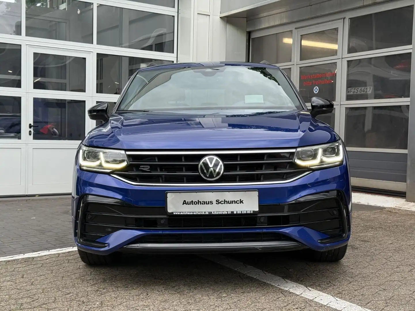 Volkswagen Tiguan 2.0 TDI R LINE BLACK/STDHZG/VIRTUAL/AHK Blau - 2