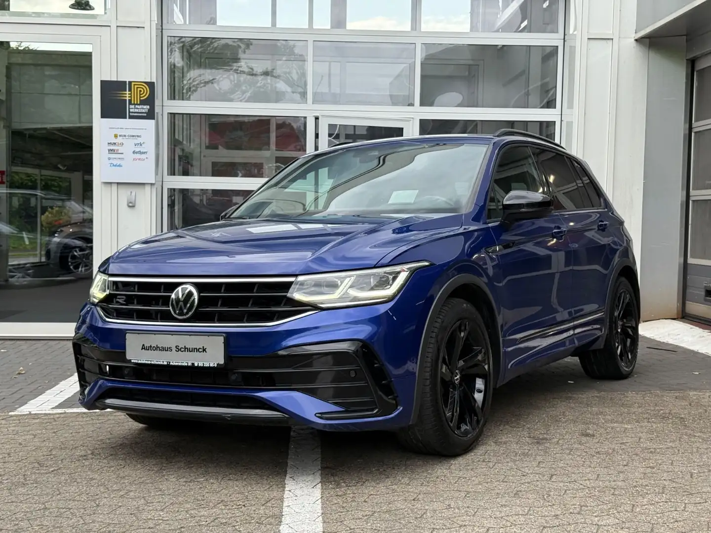 Volkswagen Tiguan 2.0 TDI R LINE BLACK/STDHZG/VIRTUAL/AHK Blau - 1