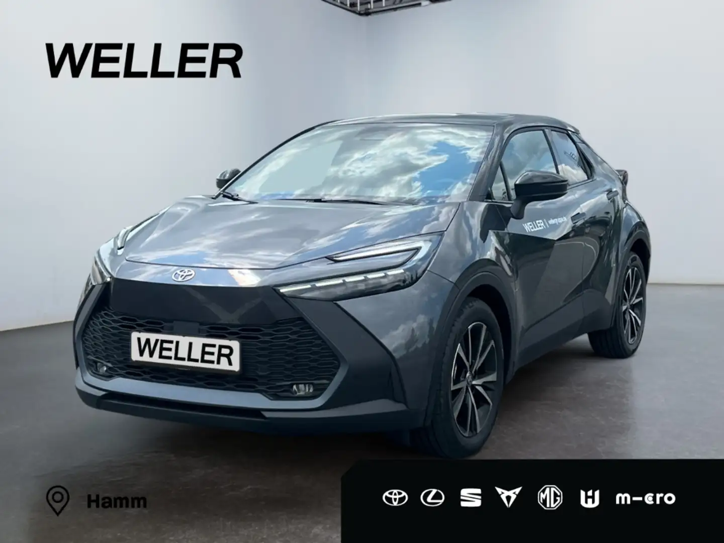 Toyota C-HR 2.0 Hybrid Teamplayer *1,99%*LED*ACC*CAM*SHZ*TWA* Grau - 1