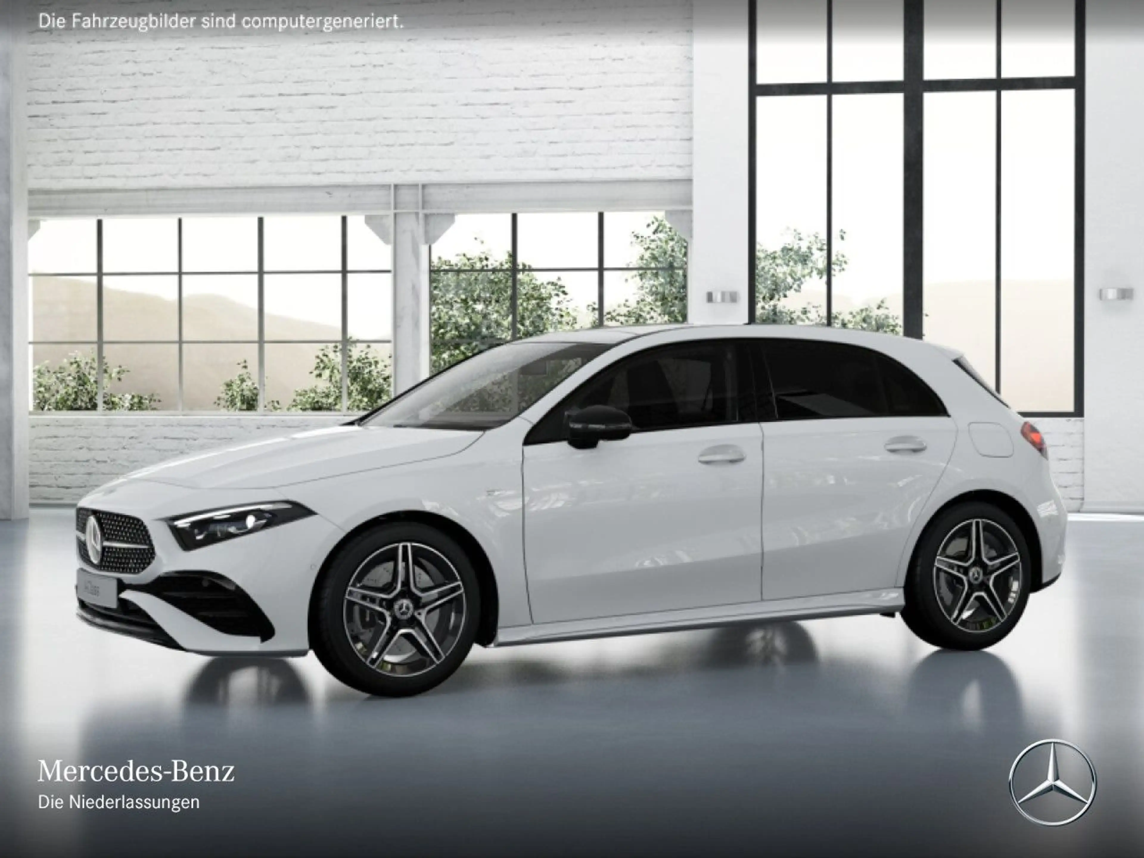 Mercedes-Benz A 250 e AMG+NIGHT+PANO+360°+MULTIBEAM+HUD+TOTW+8G — photo 3
