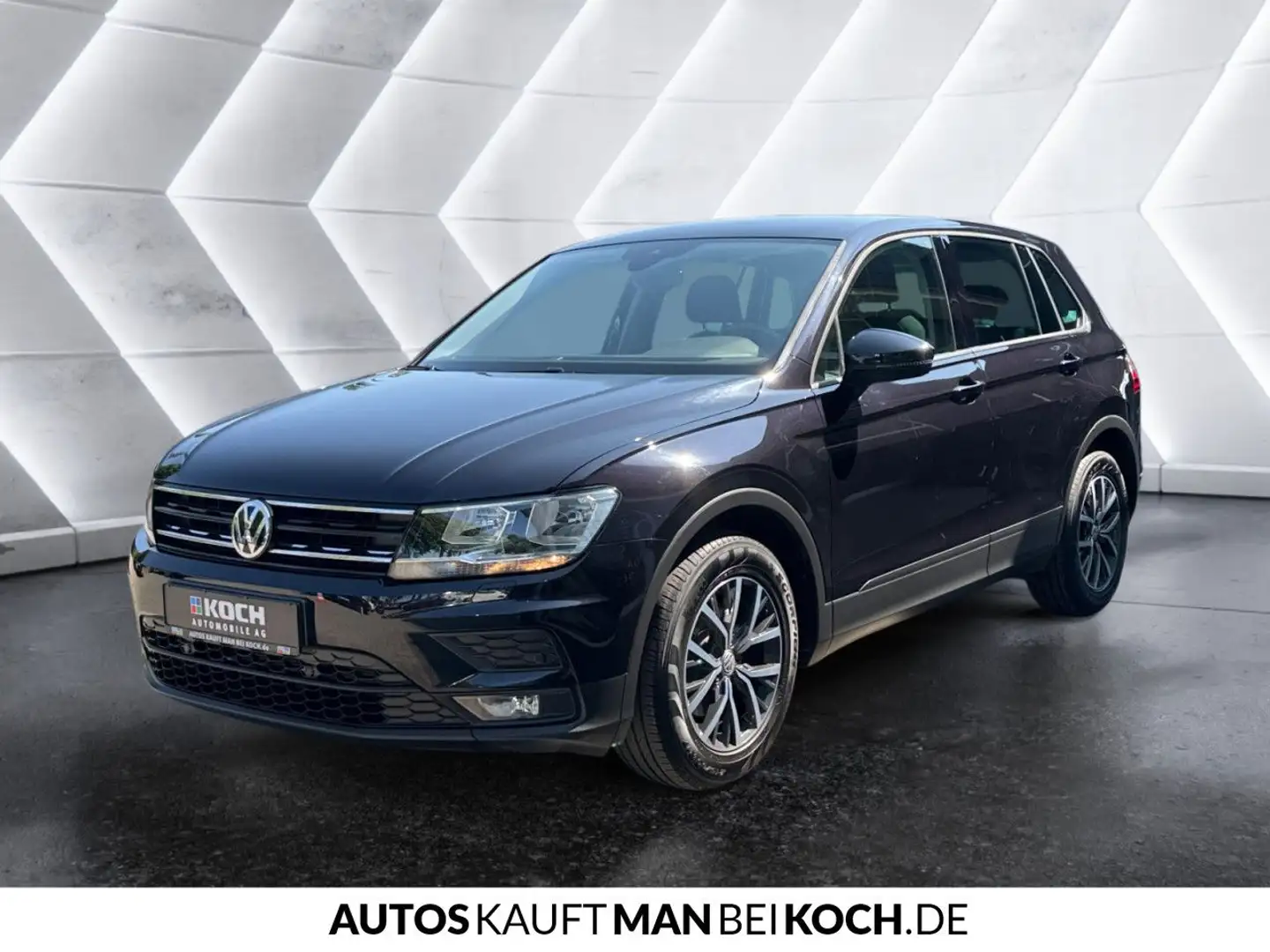 Volkswagen Tiguan 1.4 TSI Trendline AHK NAVI 2xPDC SHZ Klima Noir - 2