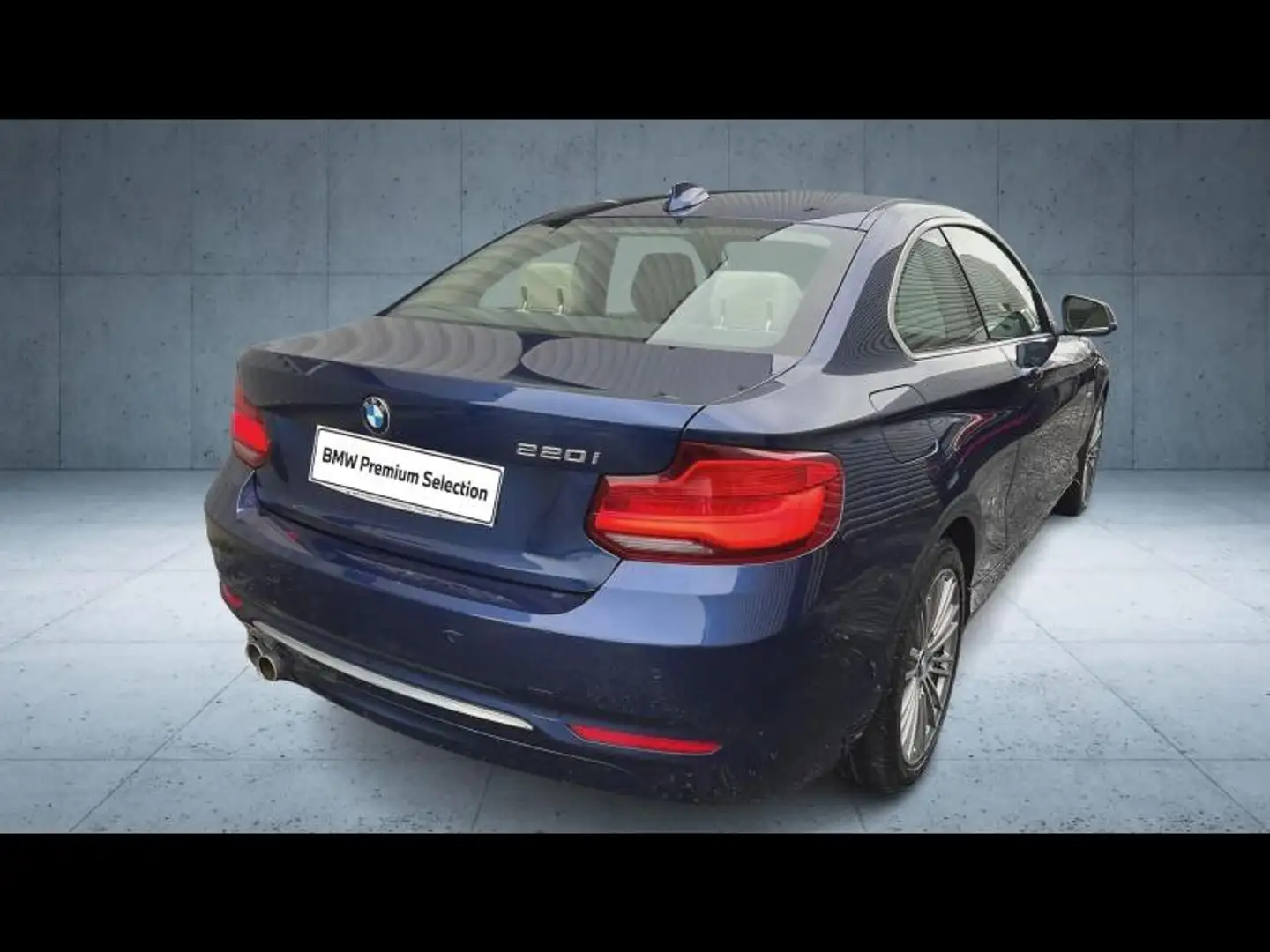 BMW 220 220iA 184ch Luxury Bleu - 2