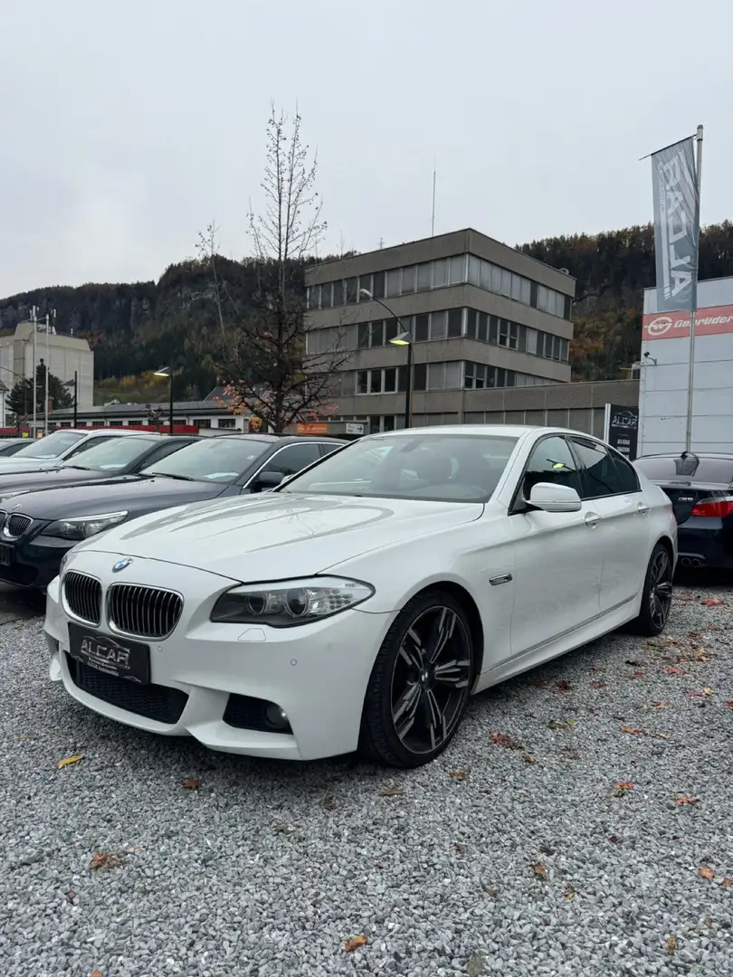 BMW 520 BMW F10 520d M-Sport 1.Hand Weiß - 2