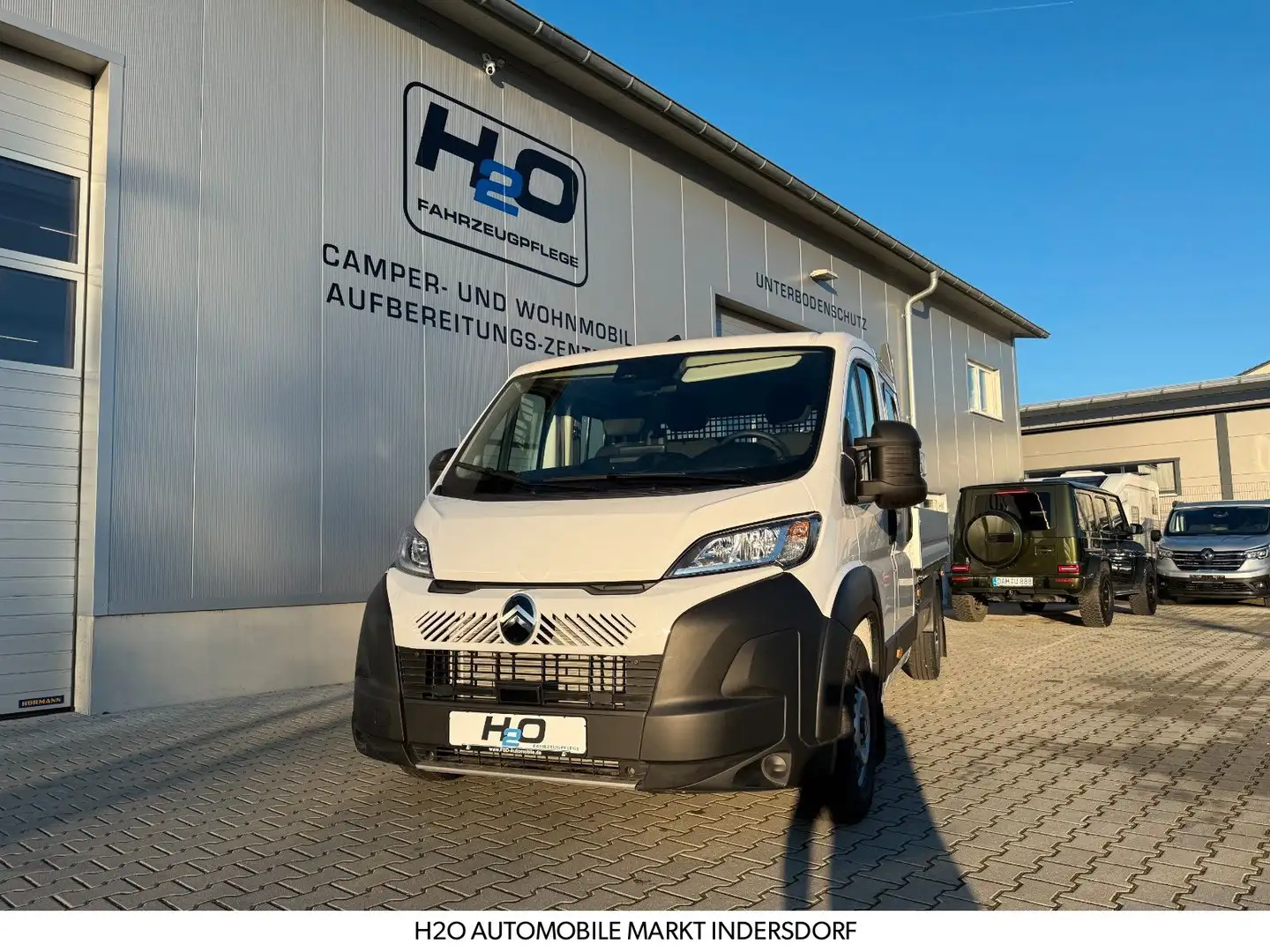 Citroen Jumper Pritsche Doppelk. 35 L4 Heavy Blue Blanco - 2